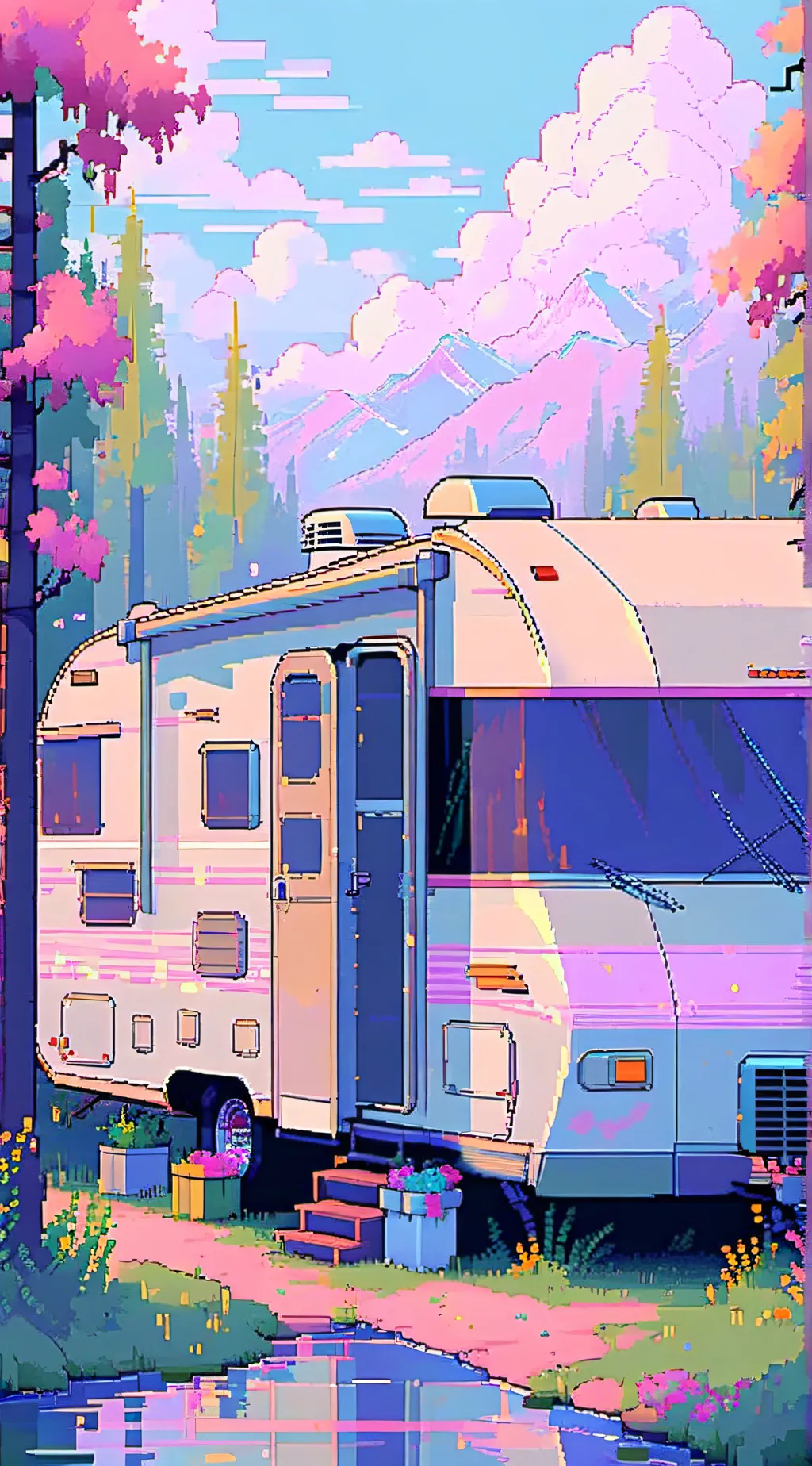 ai character: RV background