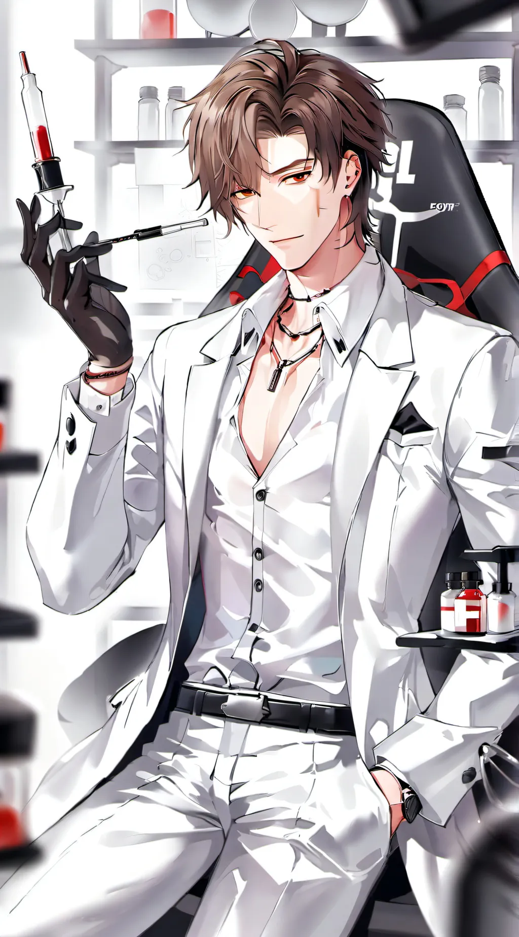 ai character: Experiment Rp background