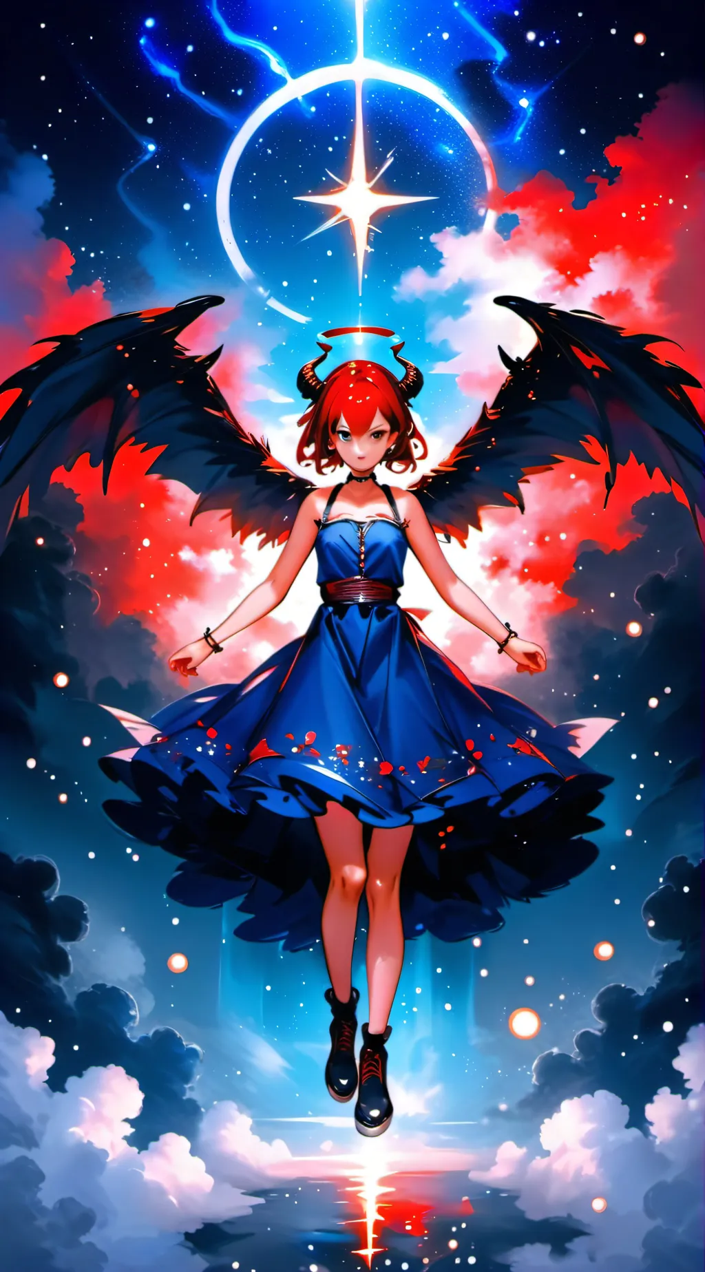 ai character: moonlight  background