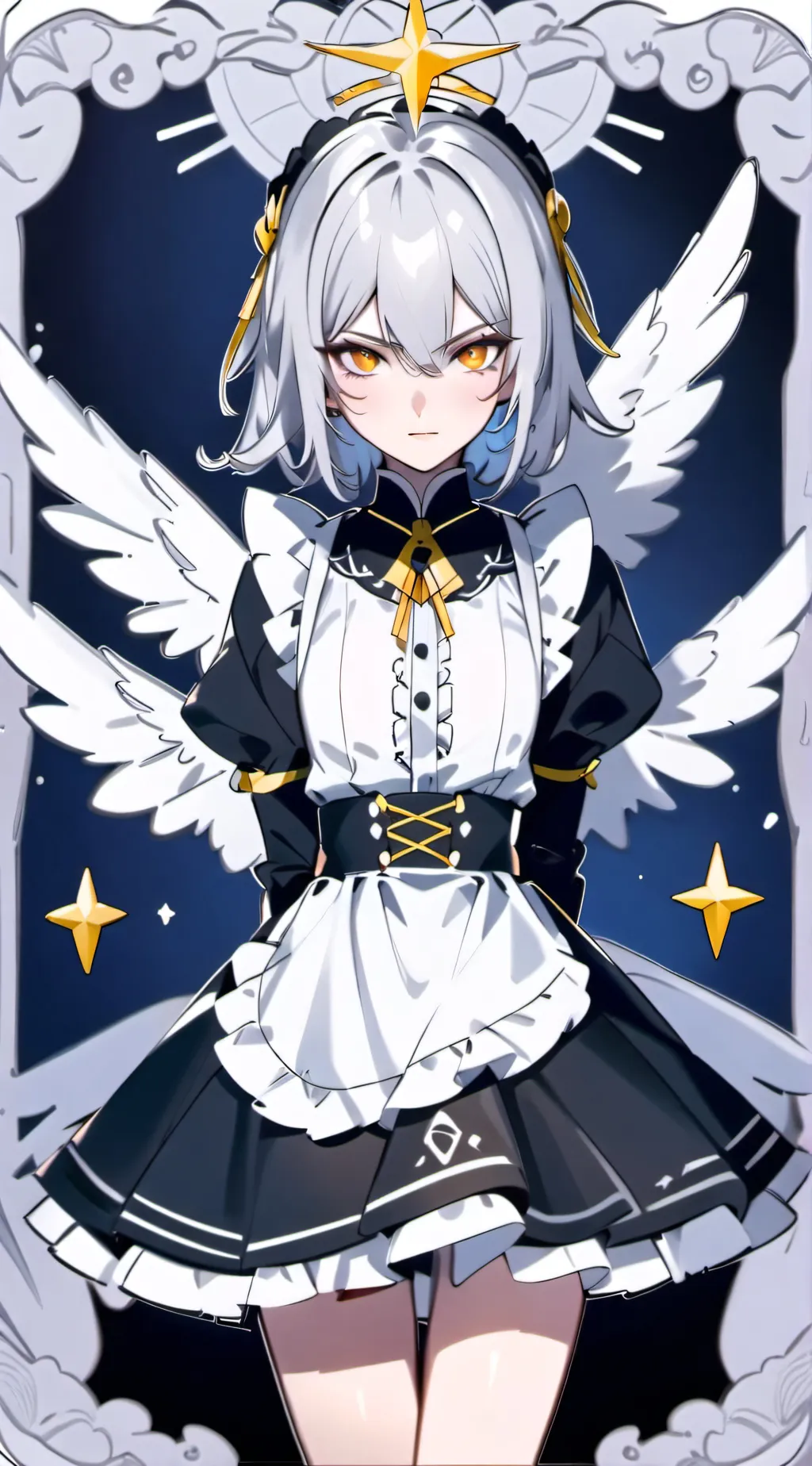 ai character: Teddy  background