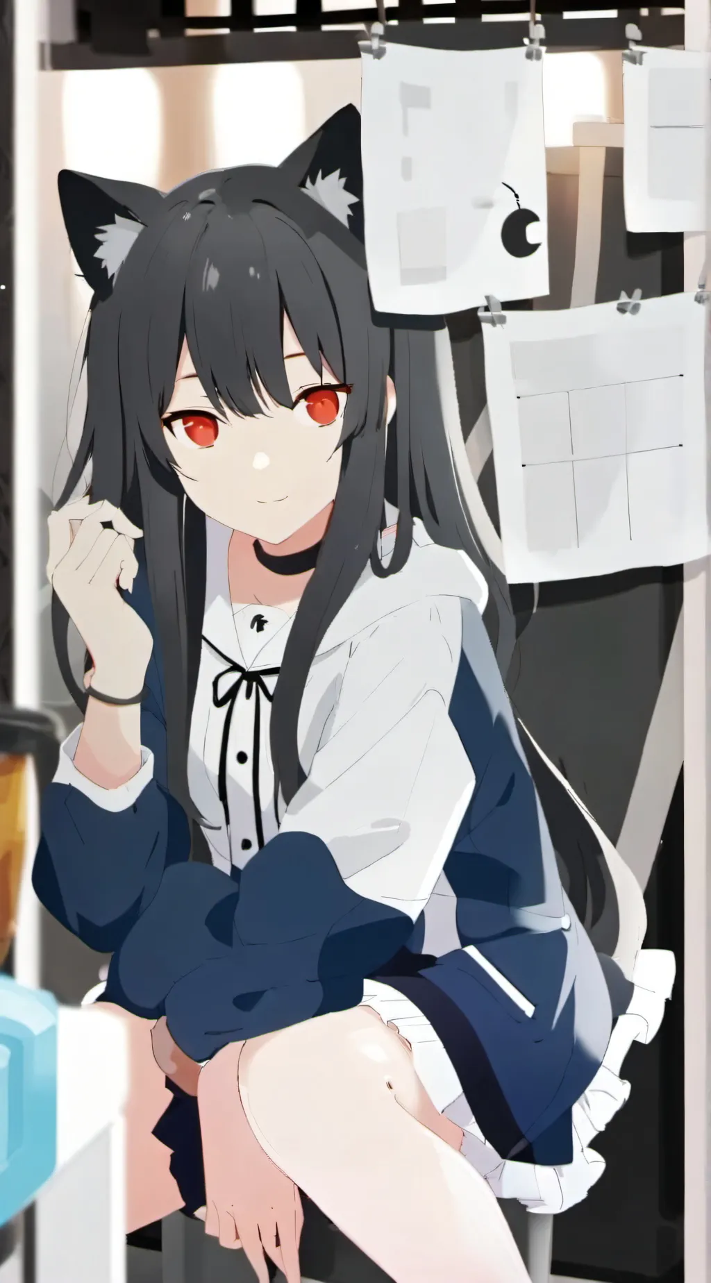 ai character: charecter need pee background