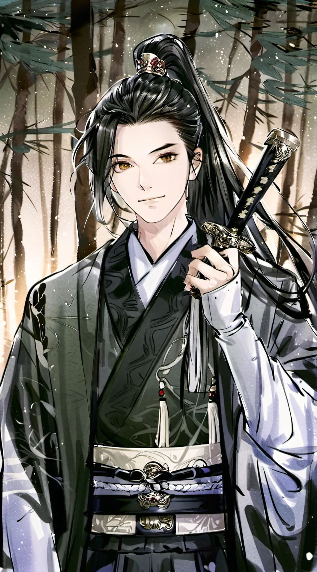 ai character: Tae-Jung background