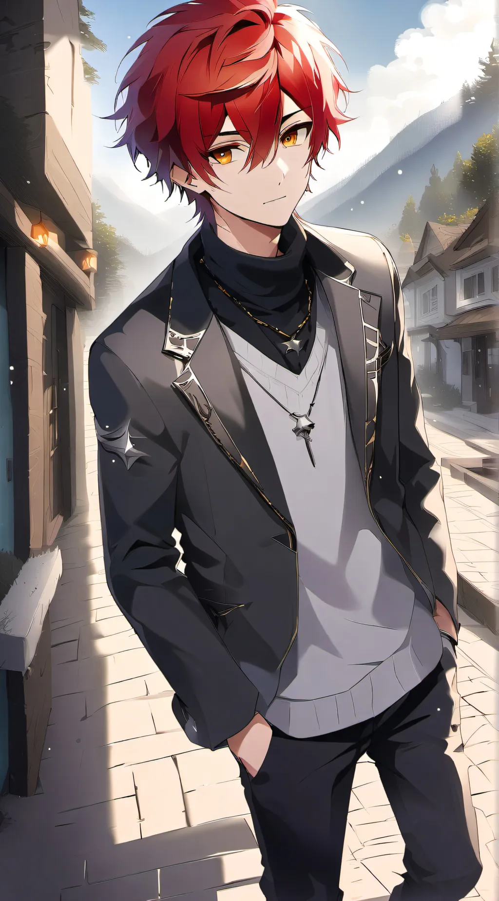 ai character: David background