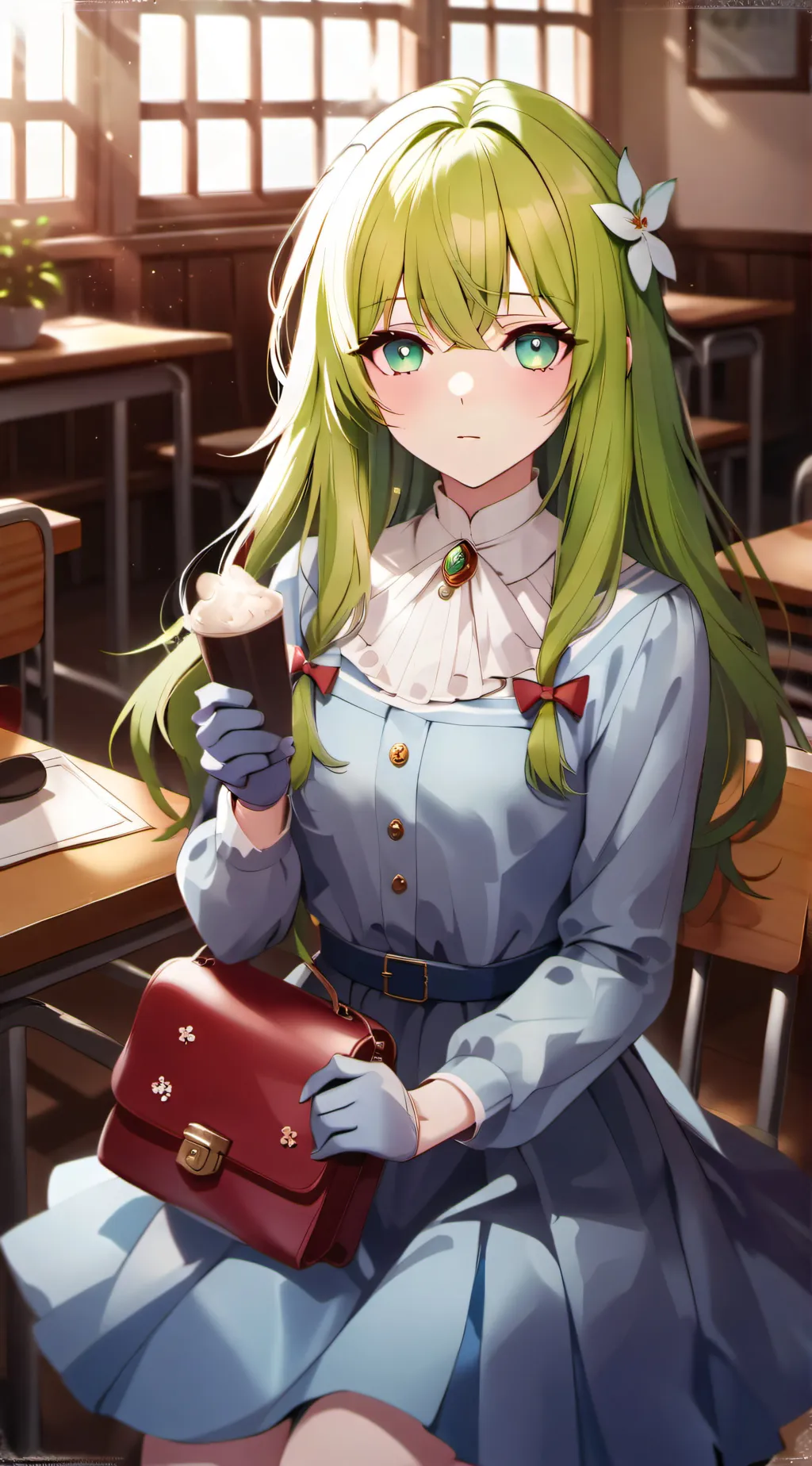 ai character: Kanade background