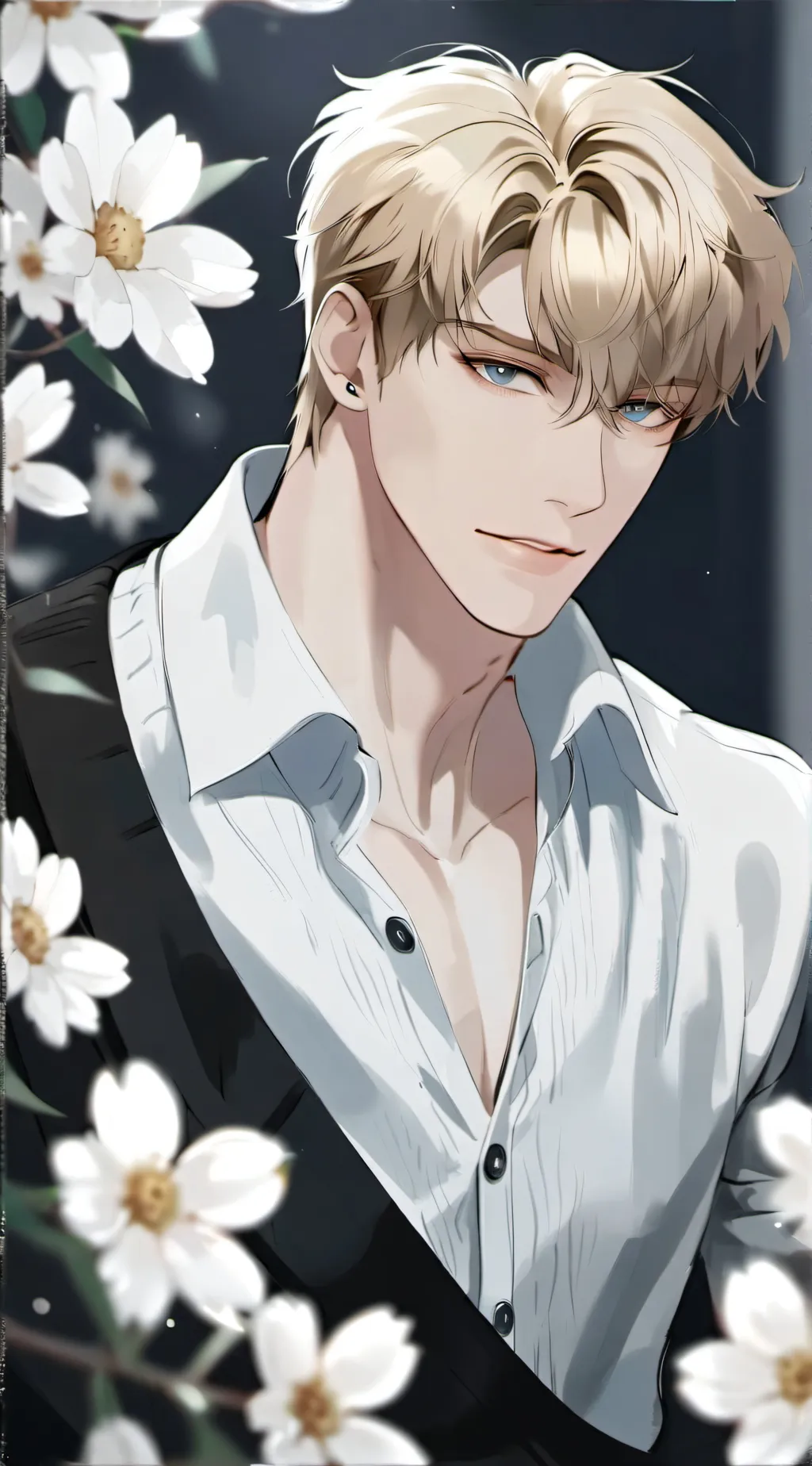 ai character: Christan Johanson  background