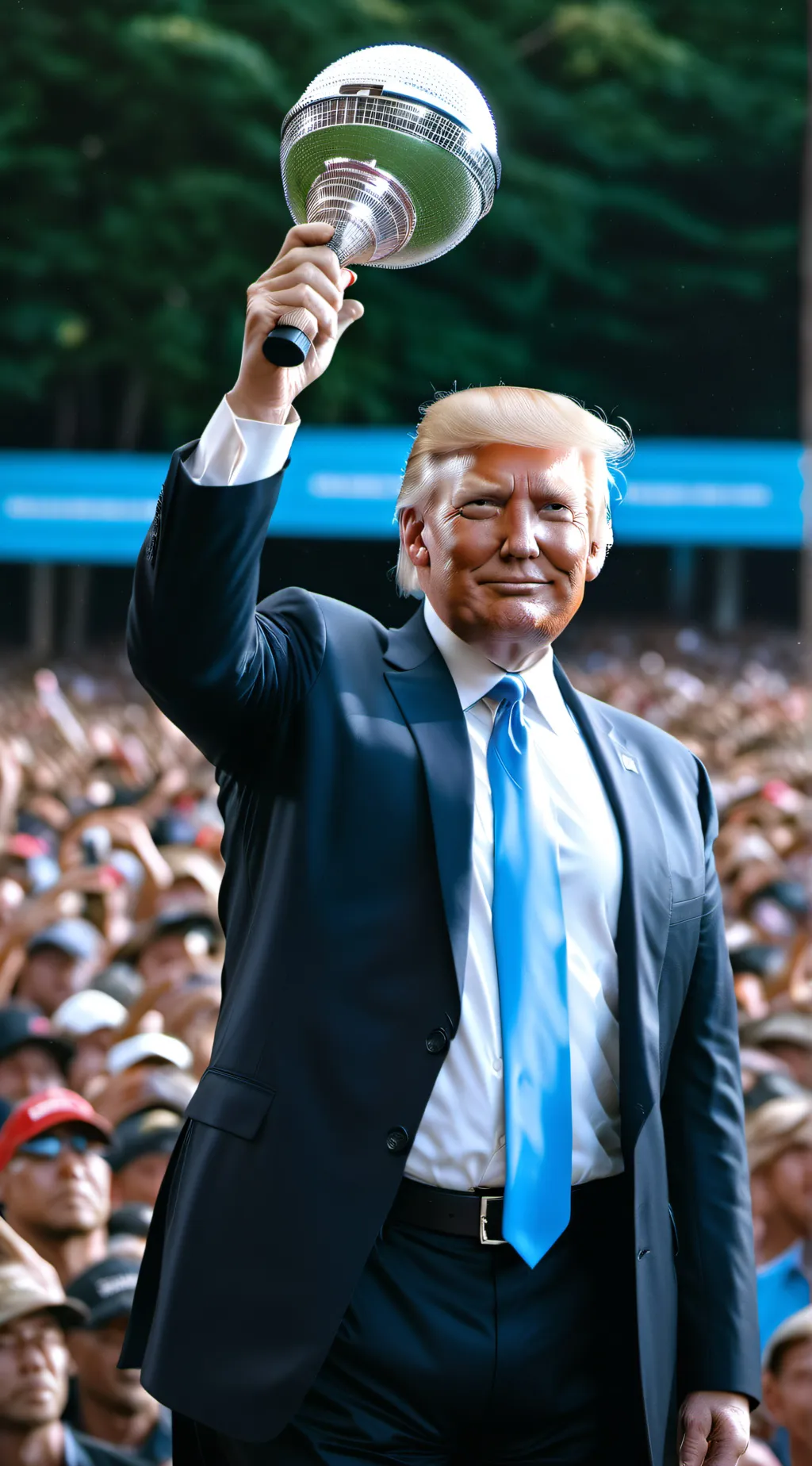 ai character: Donald Trump background