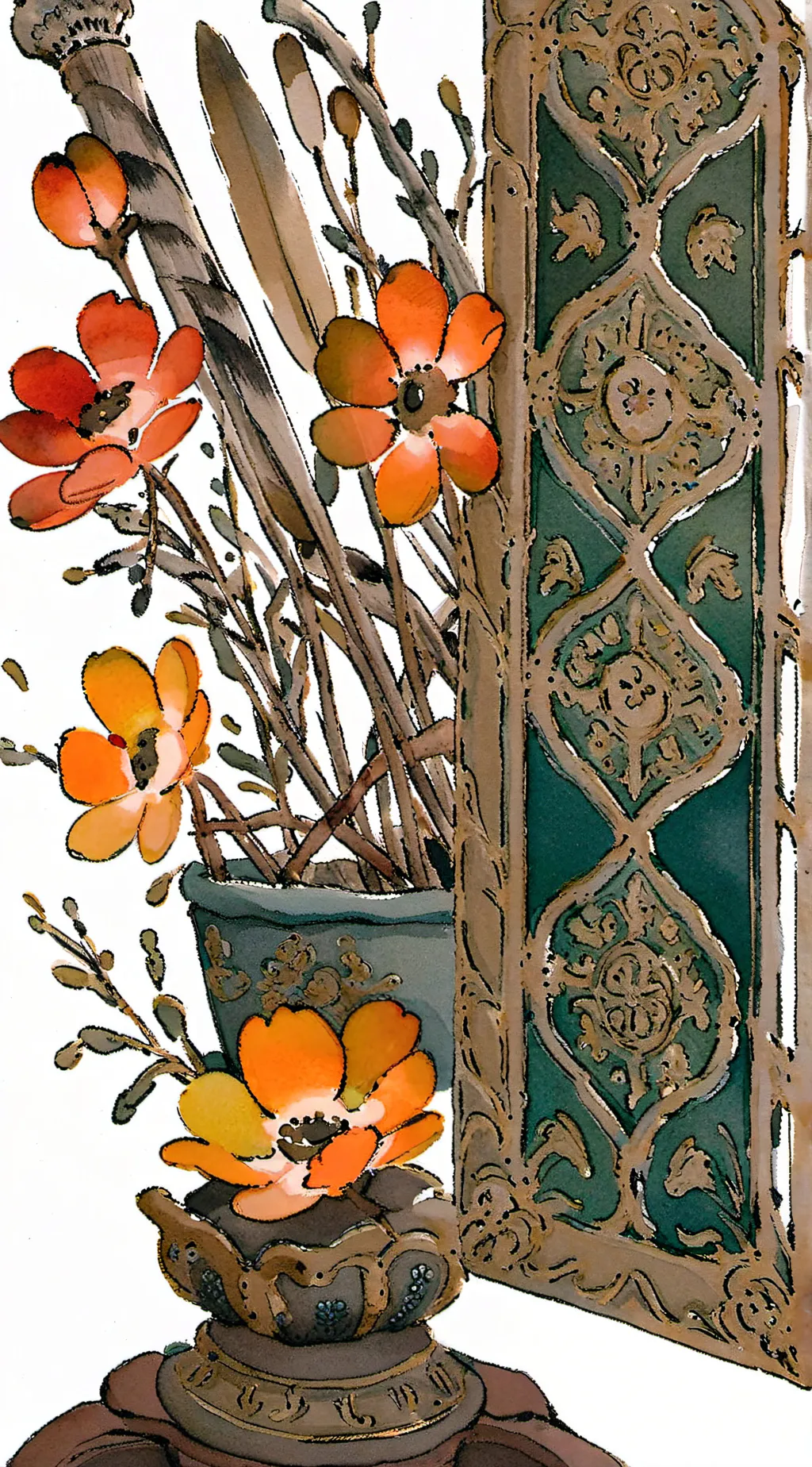 ai character: customize background