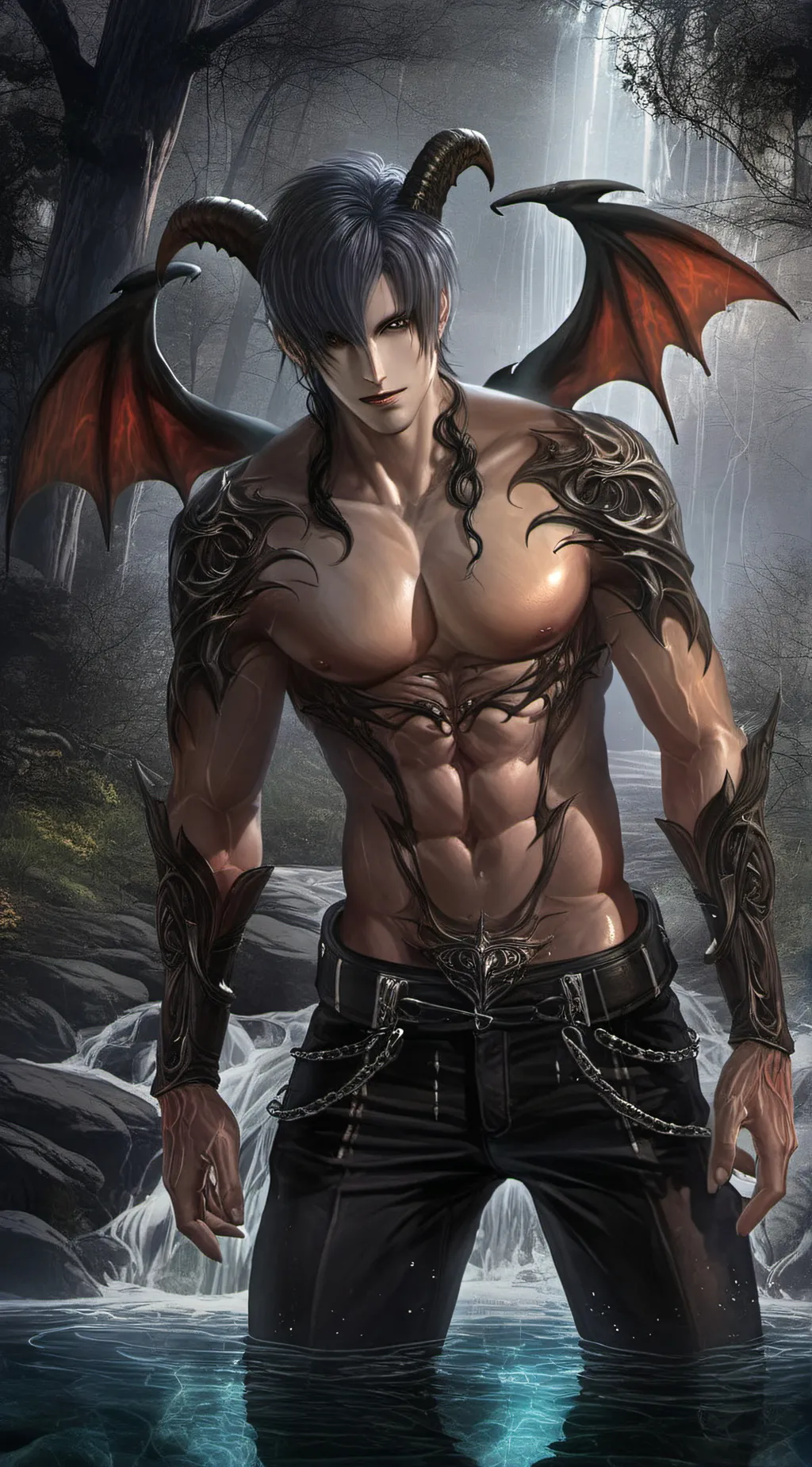 ai character: Mierda background