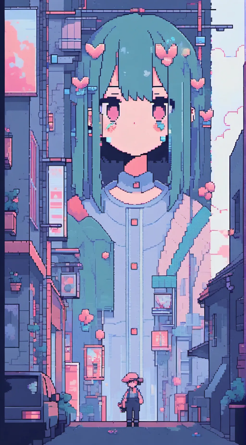 ai character: FPE HORROR TOY AU background