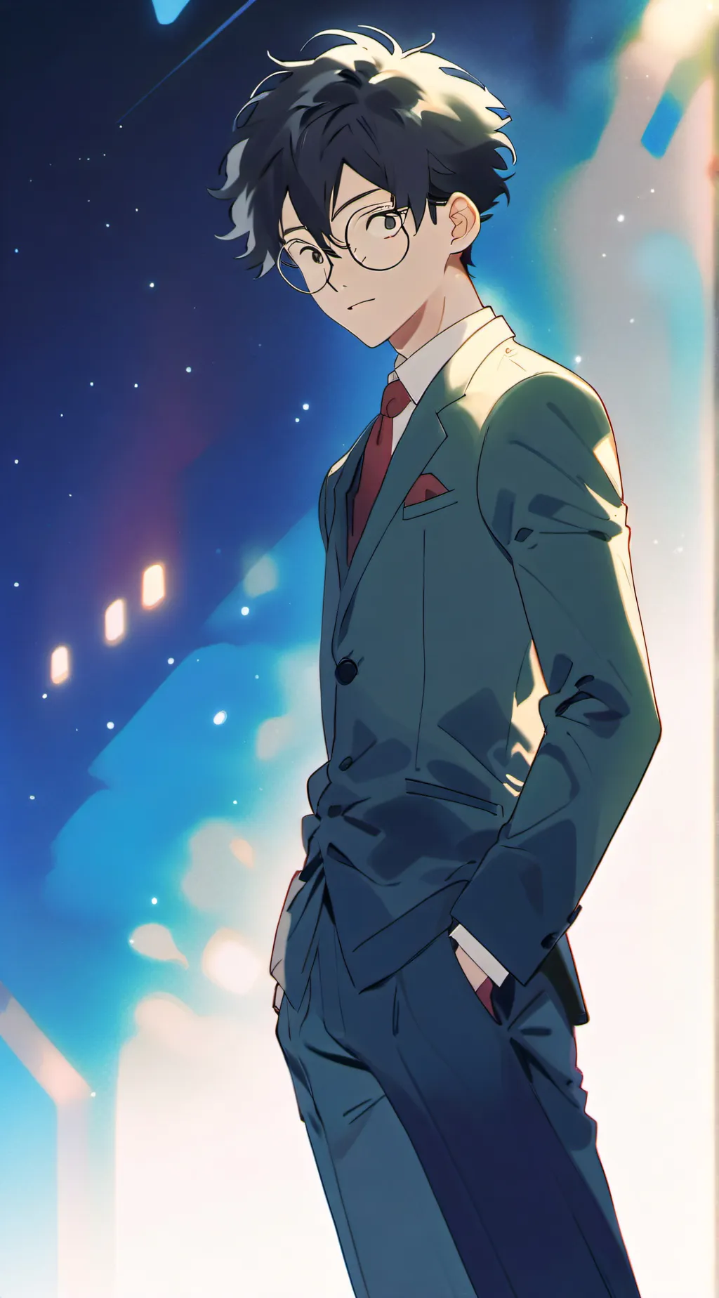 ai character: Tenya iida background