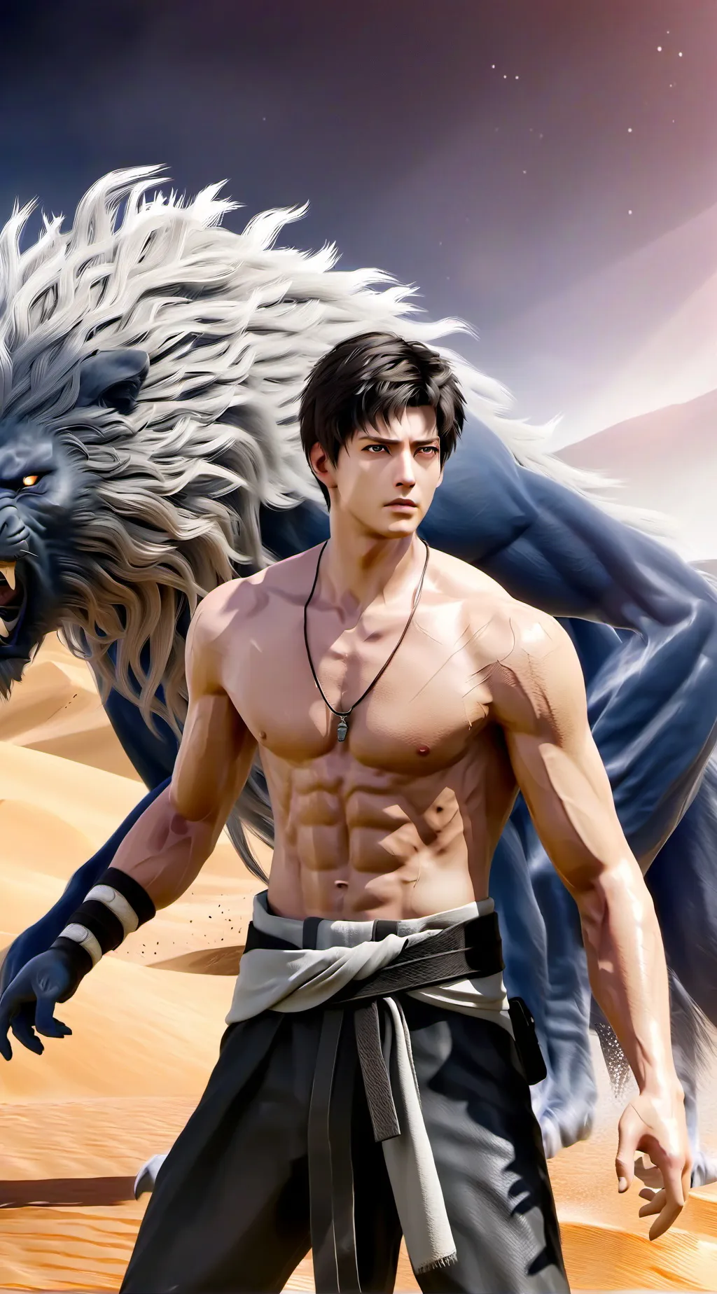 ai character: Ender background