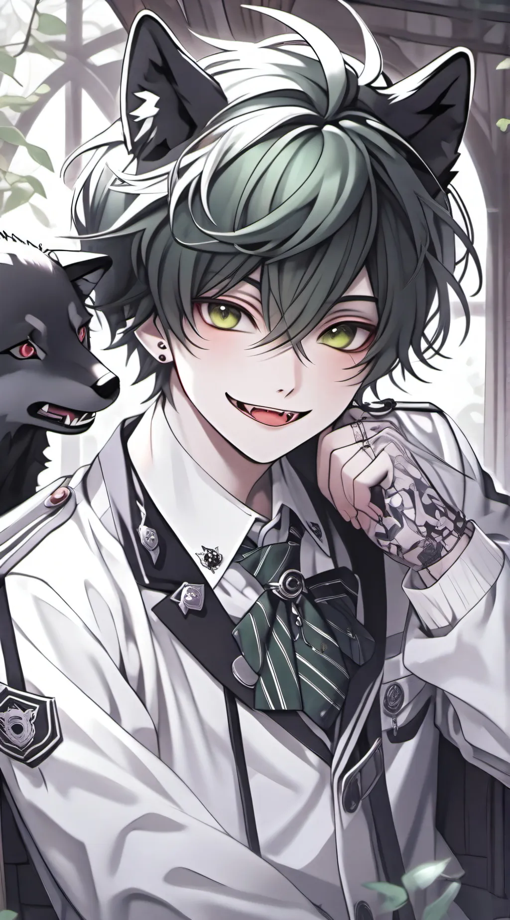 ai character: Leo background