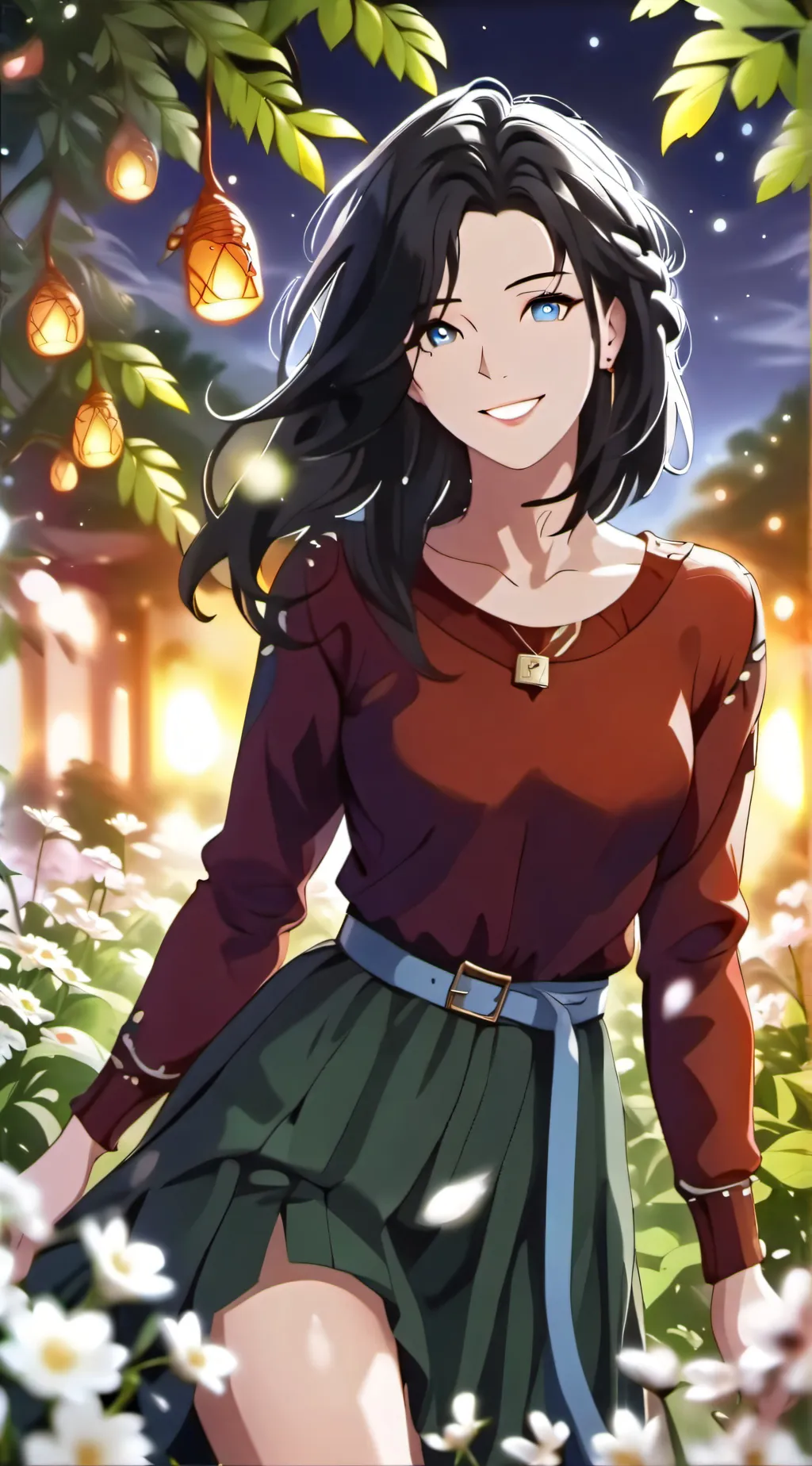 ai character: Aria background