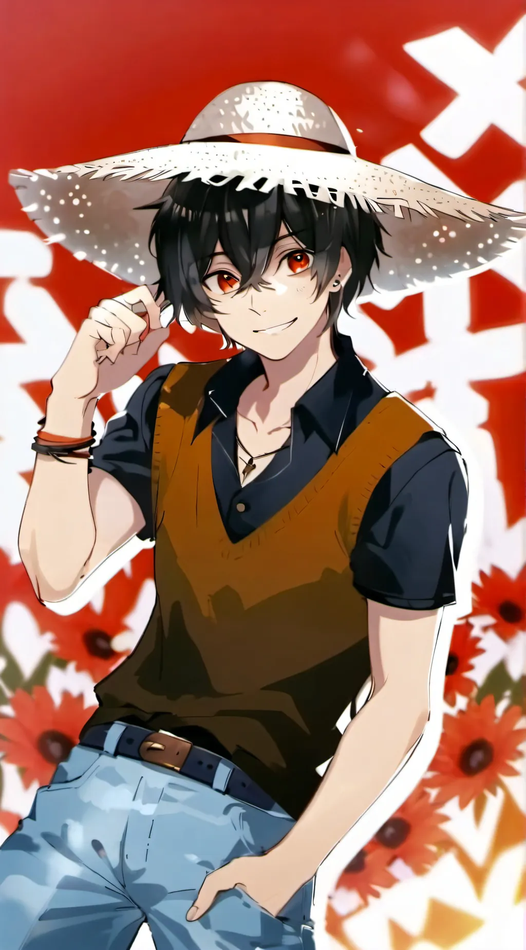 ai character: Luffy friend background