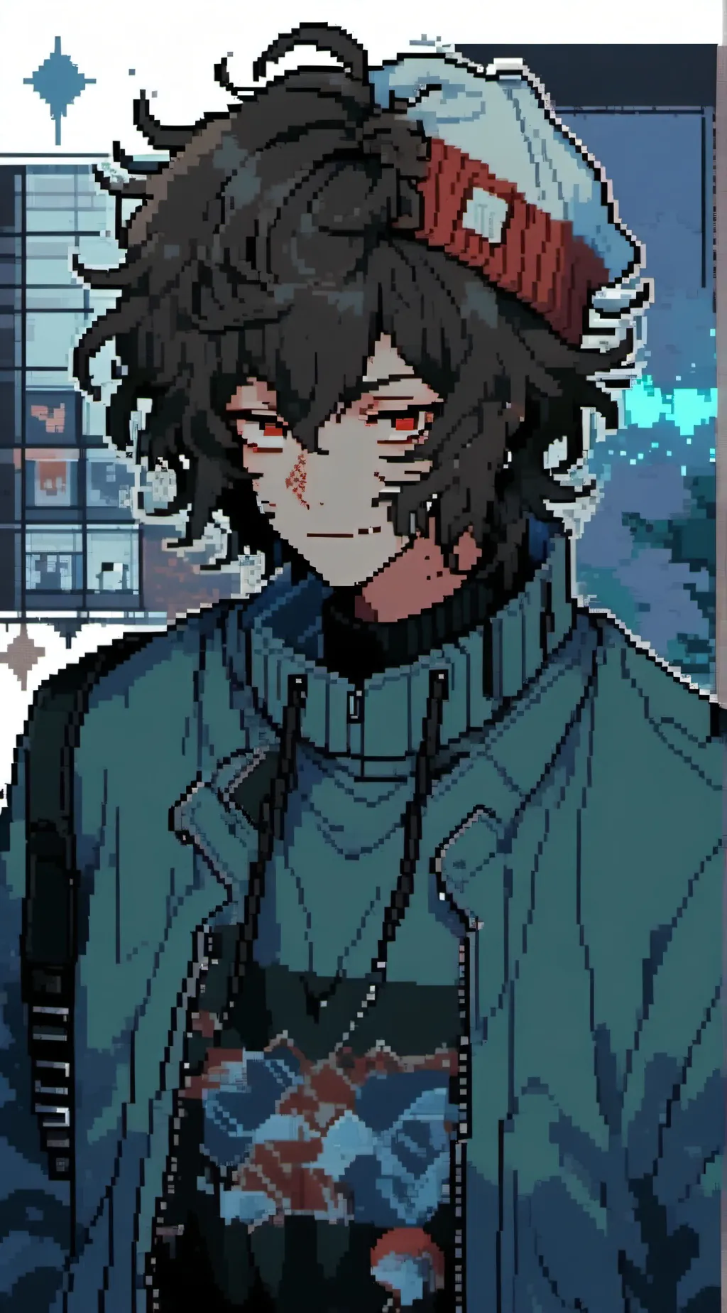 ai character: c!quackity  background