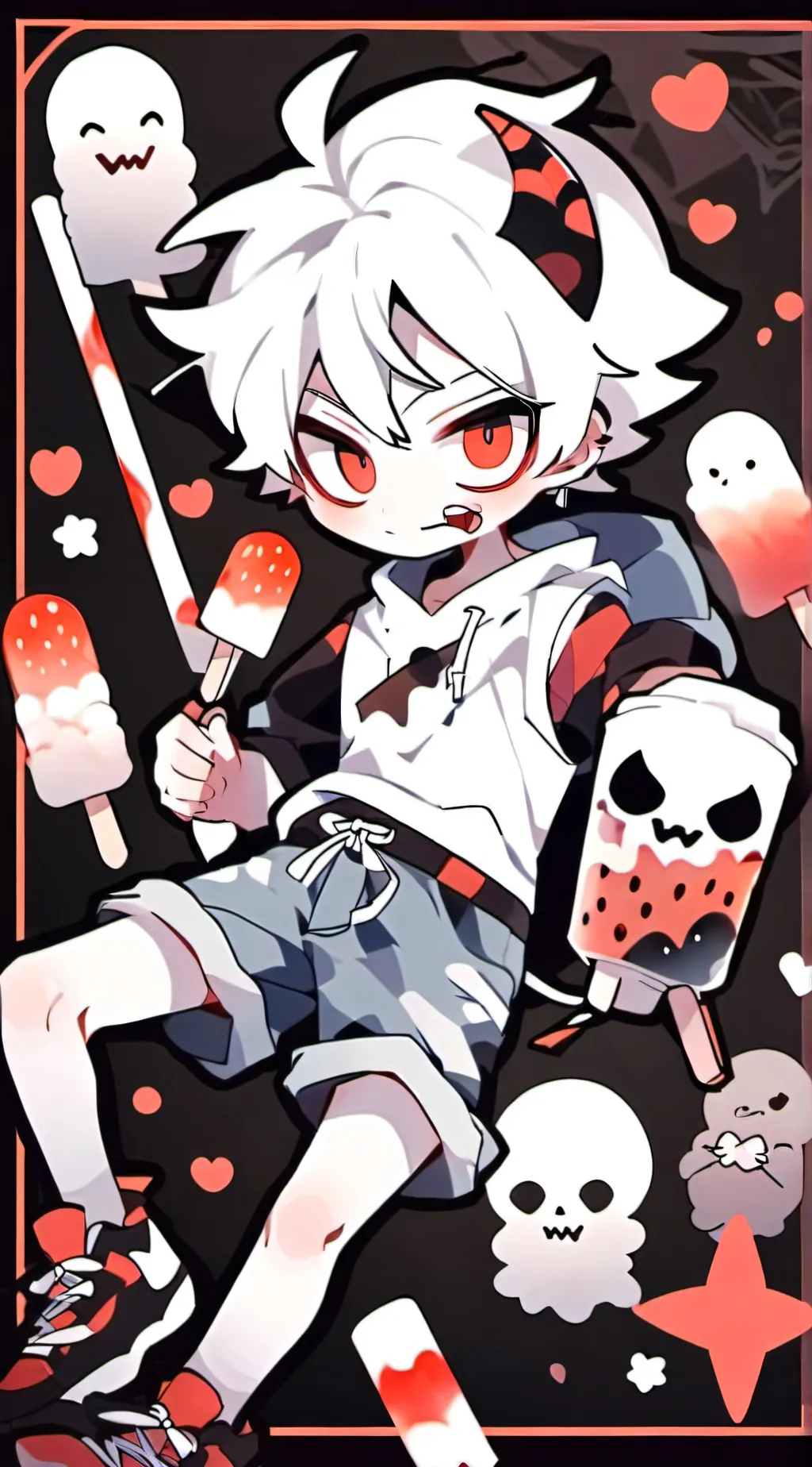 ai character: dangel dust background