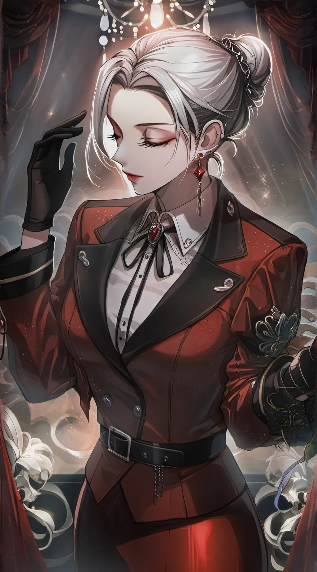 ai character: Sylvia  background