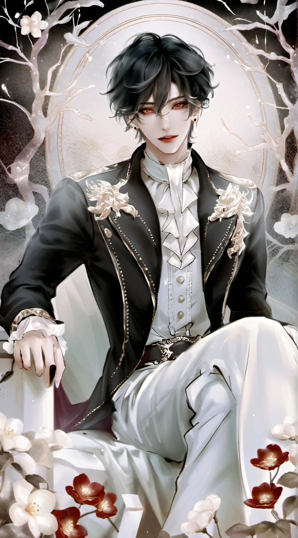 ai character: Aamon Okumura background