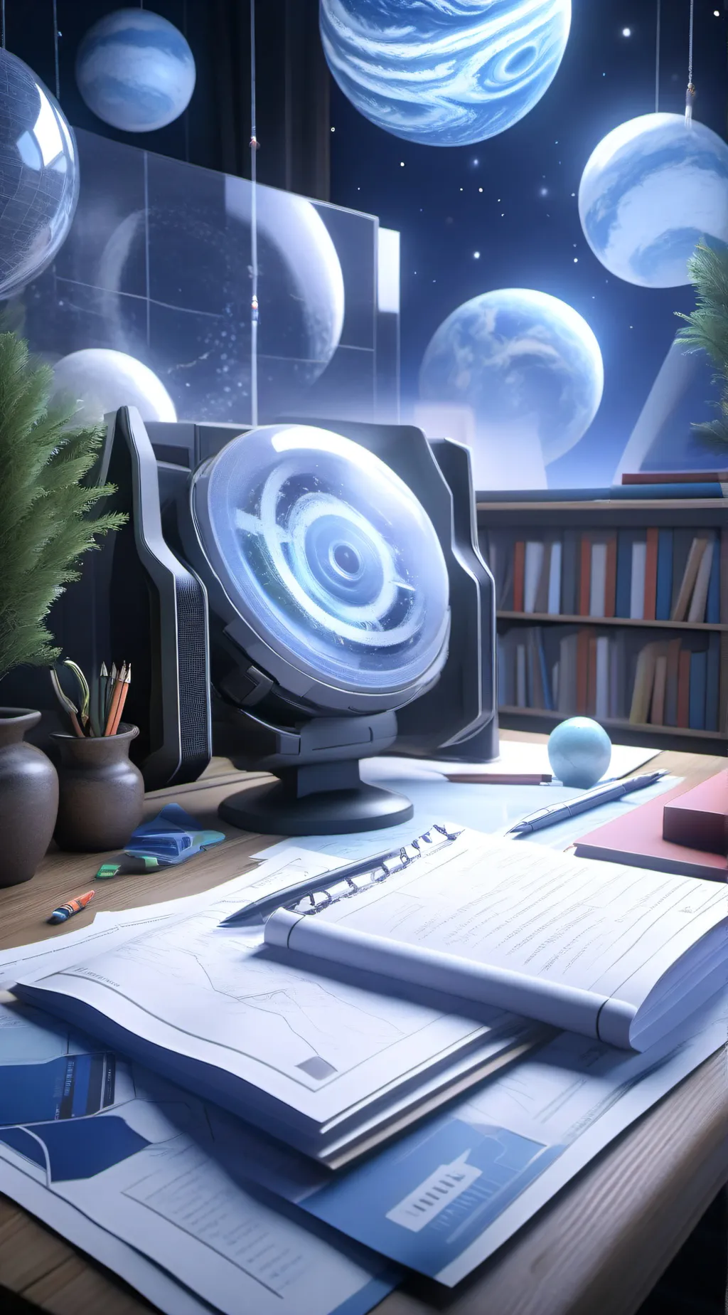 ai character: -Murder drones- background