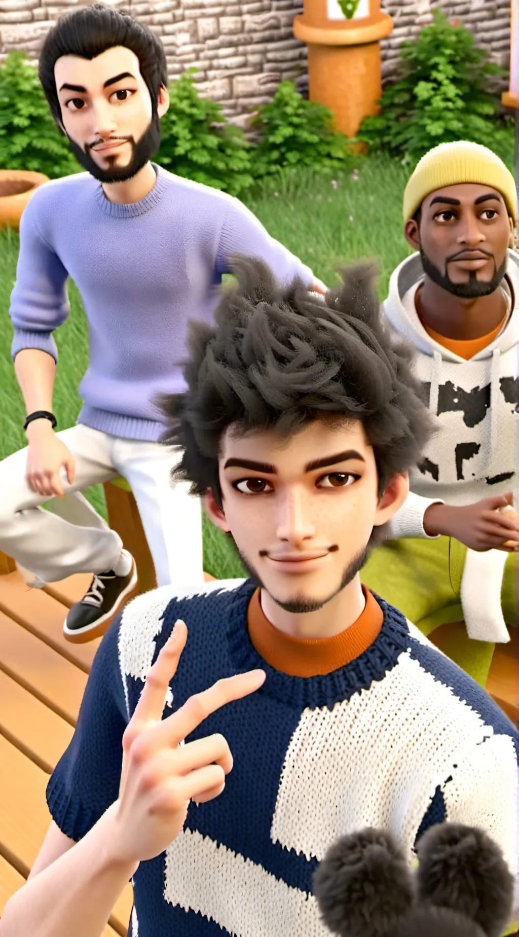 ai character: Areia background