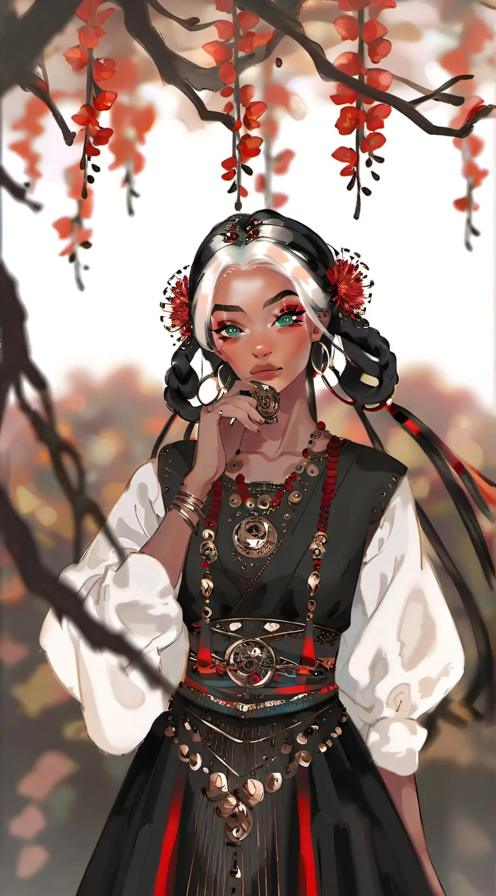 ai character: Sarah  background