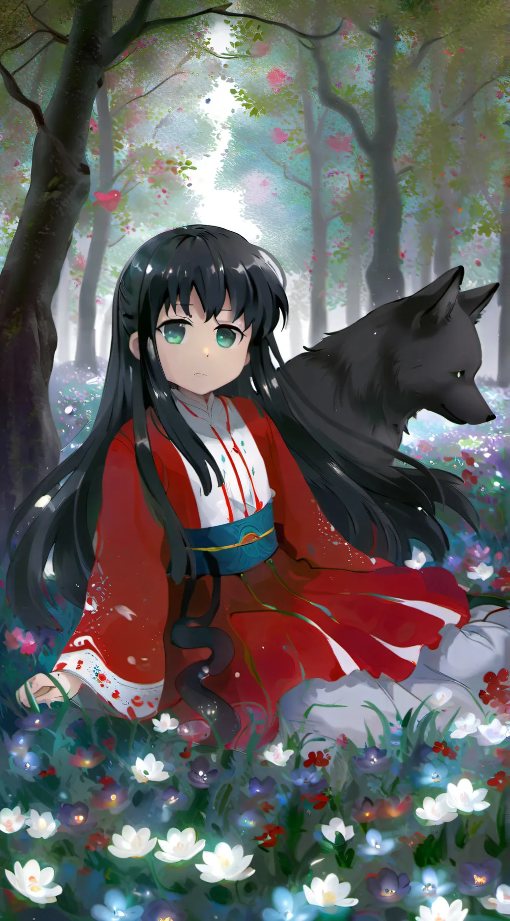 ai character: Muichiro Tokito  background