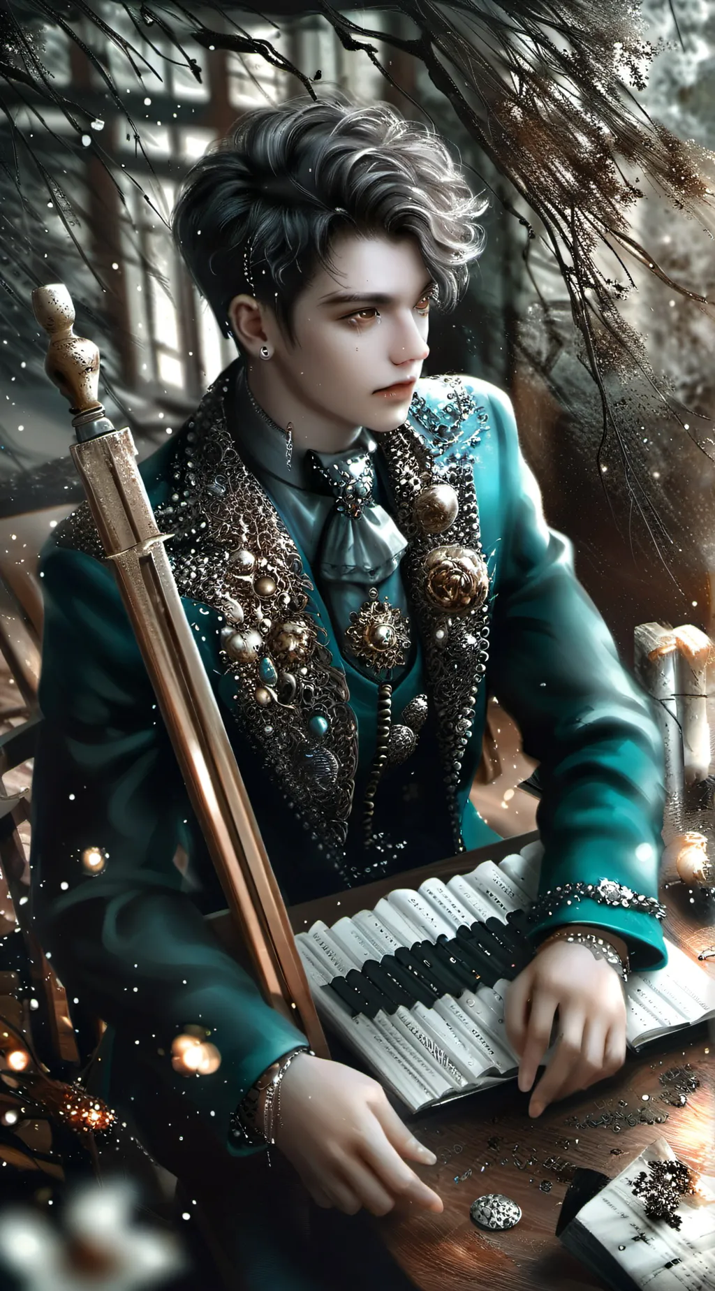 ai character: Lucas Reed background