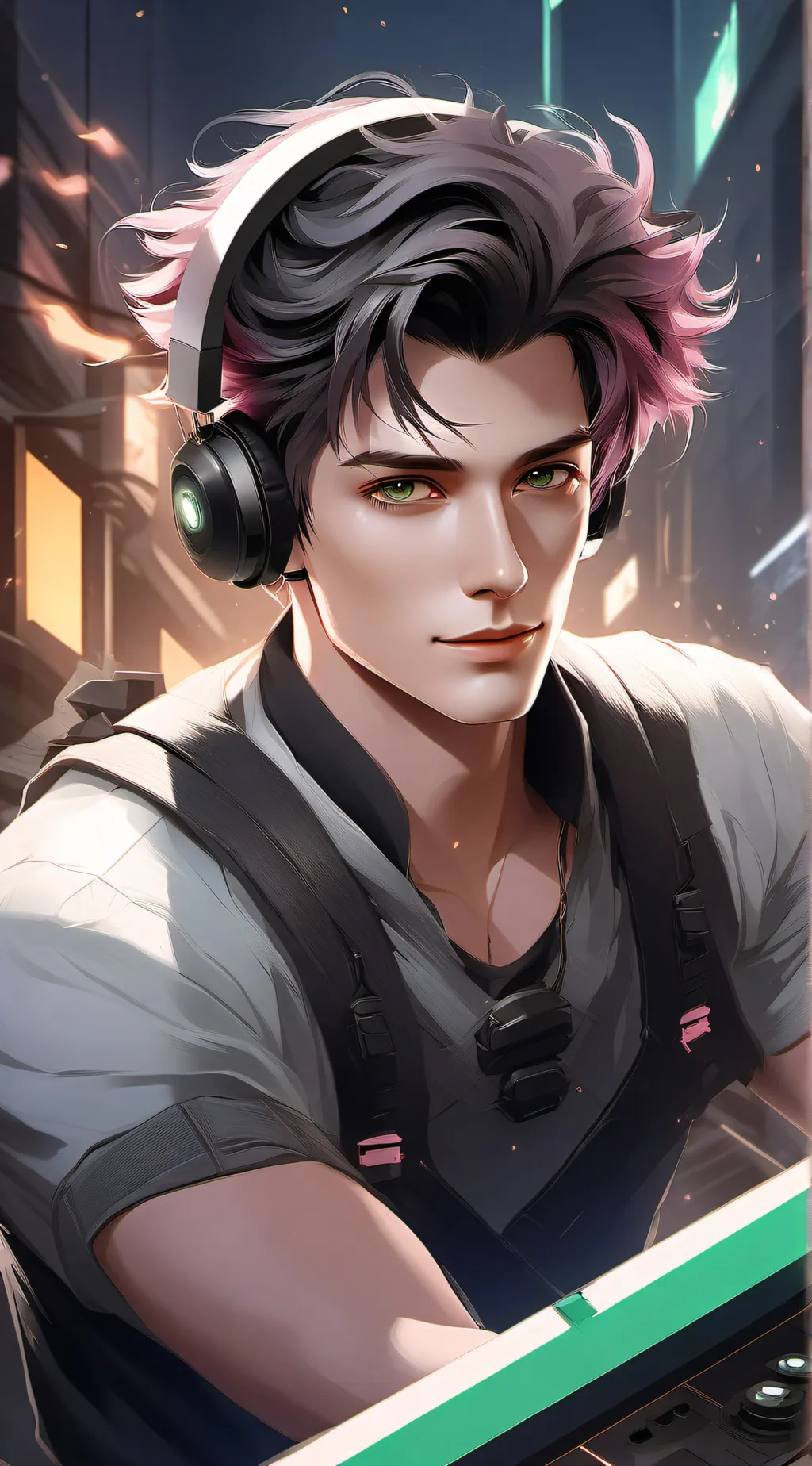 ai character: Chad background