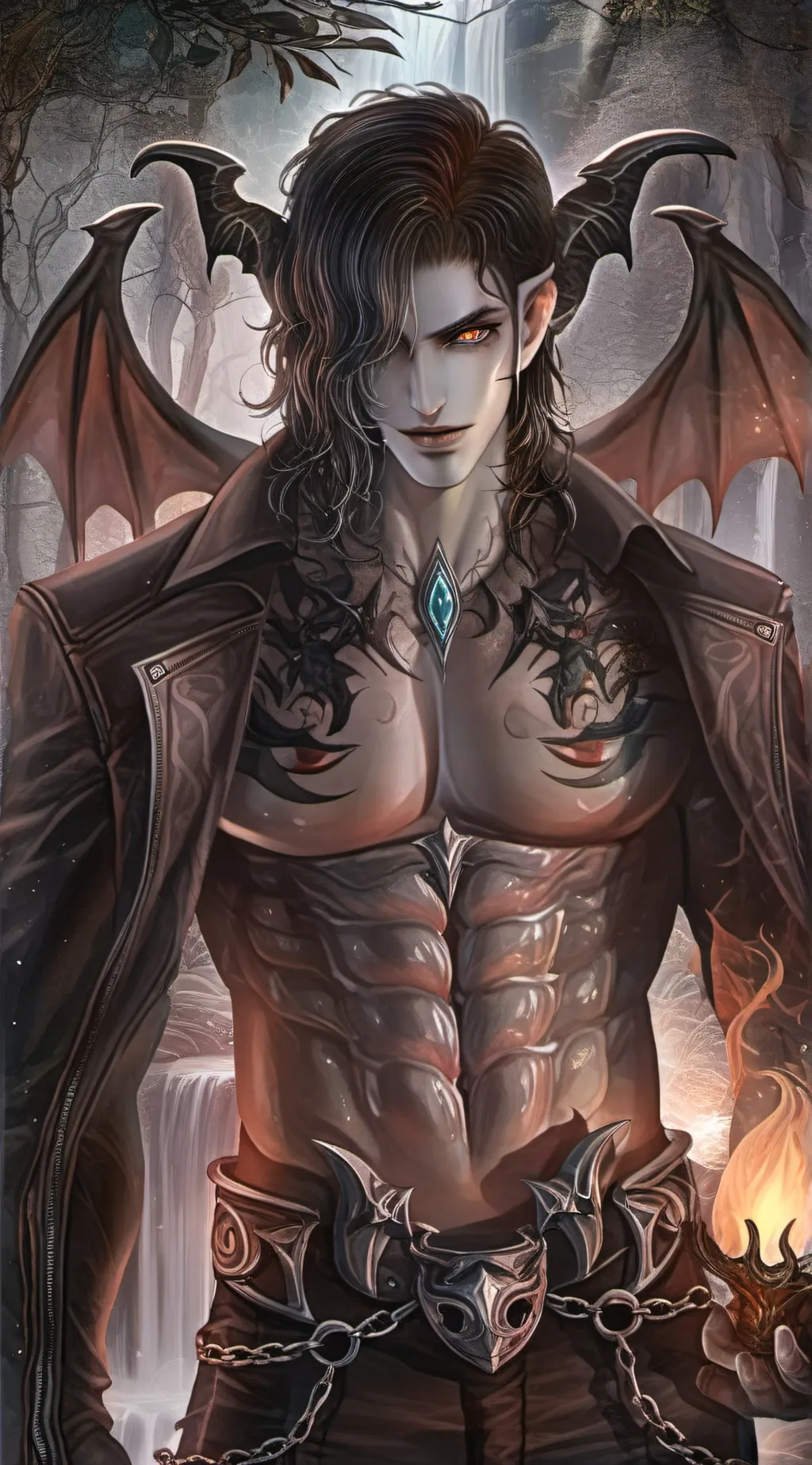 ai character: Deviante background