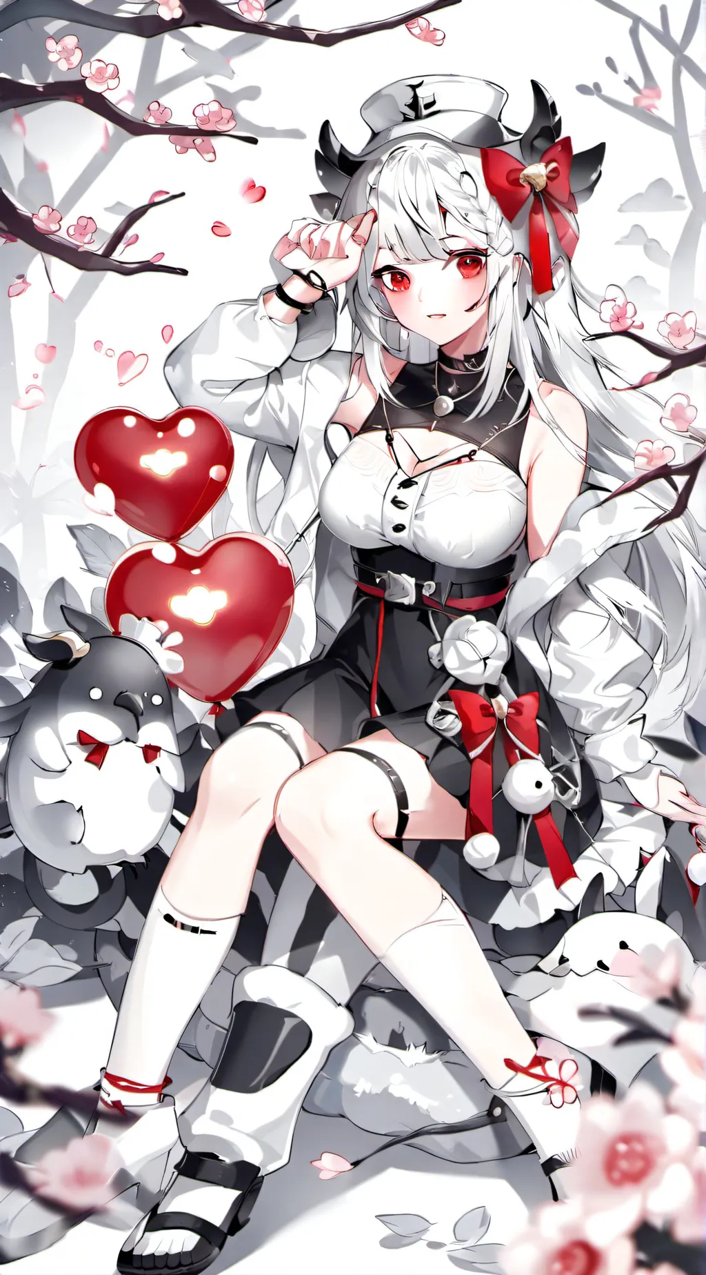 ai character: MHA gangster wife! background