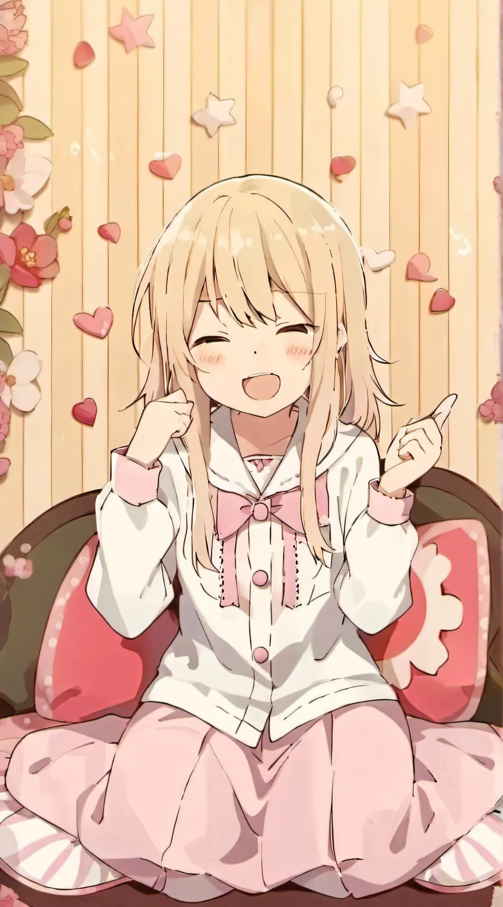 ai character: 💖Devil Luna(my oc) background