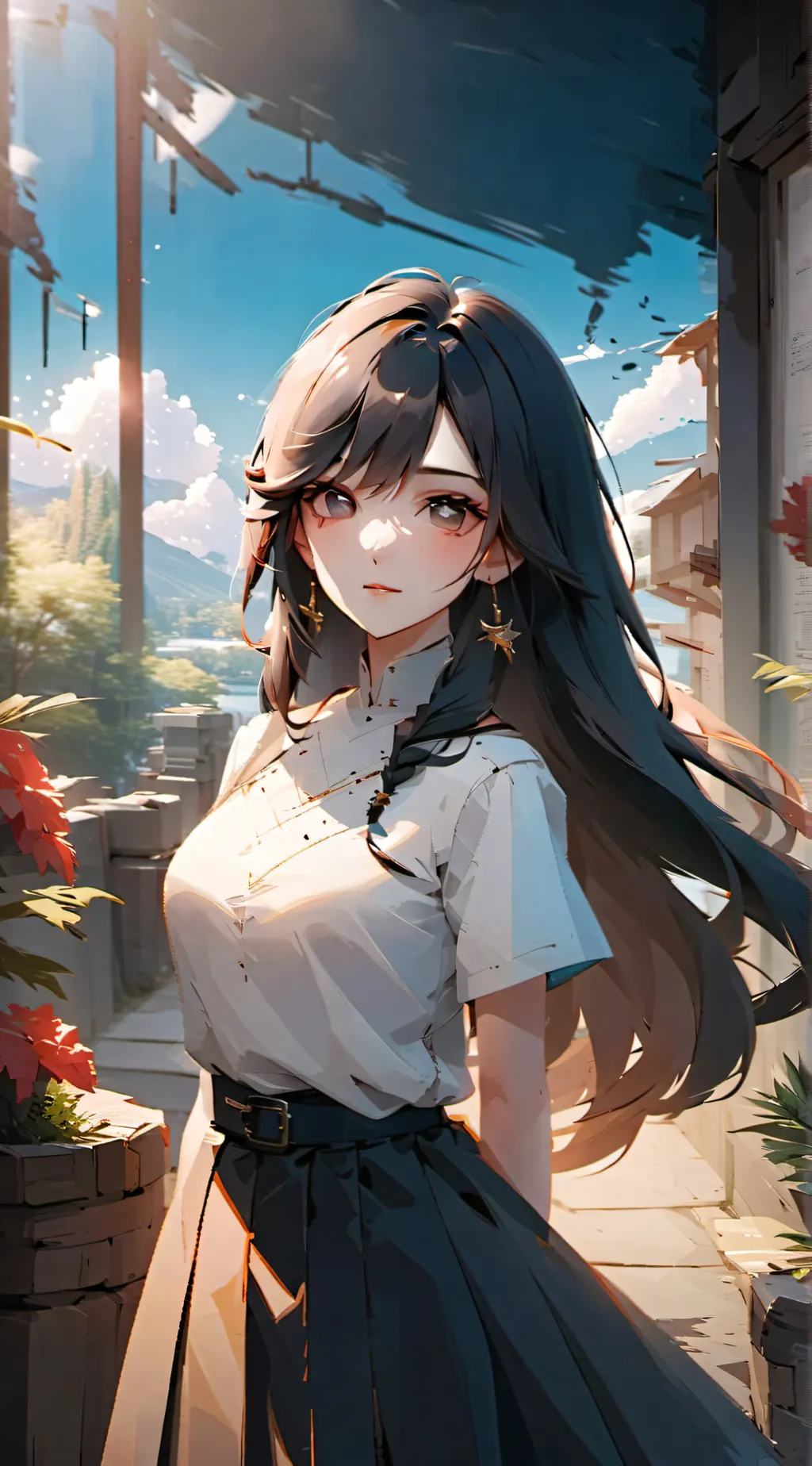 ai character: Aoi background