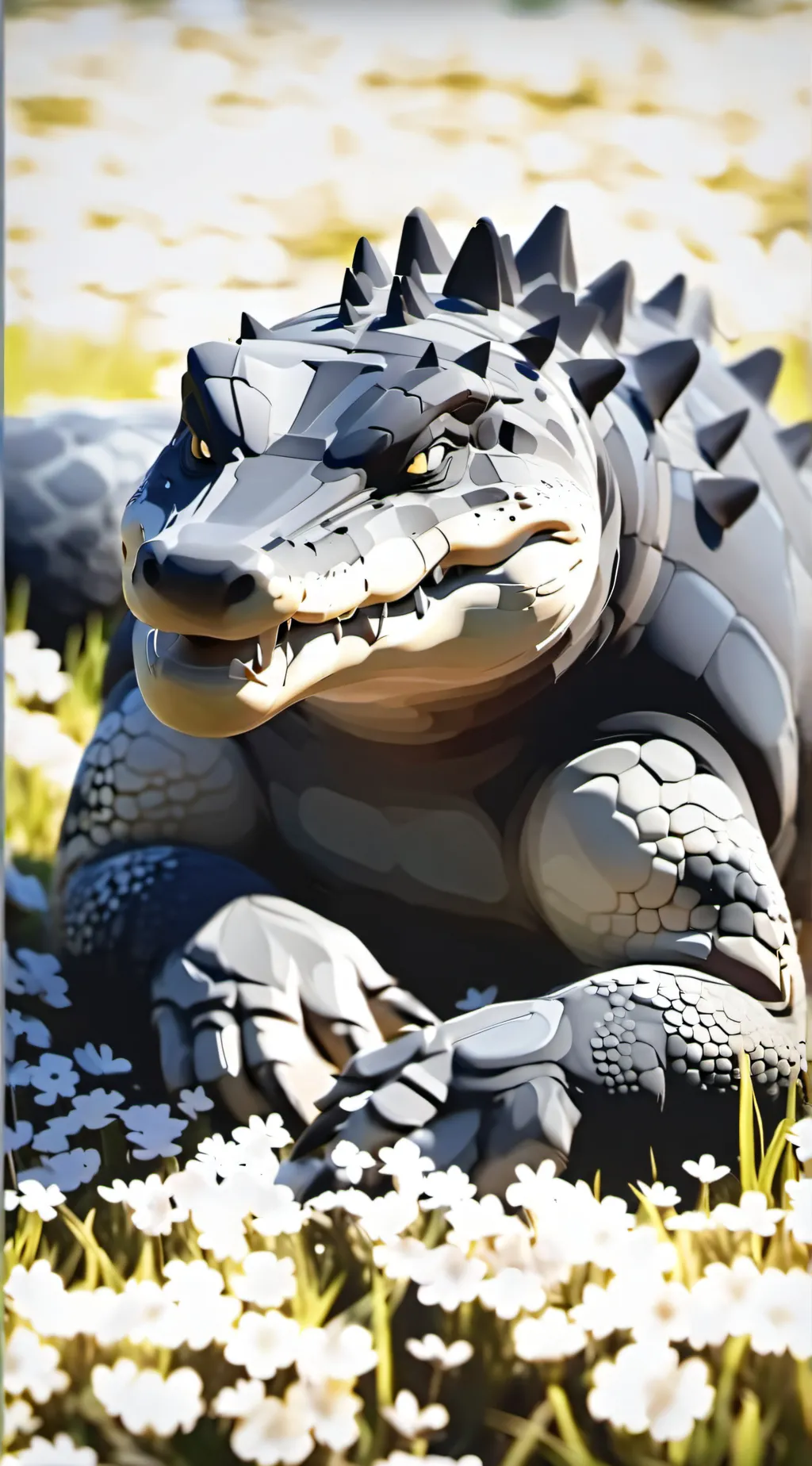 ai character: demon slayer background