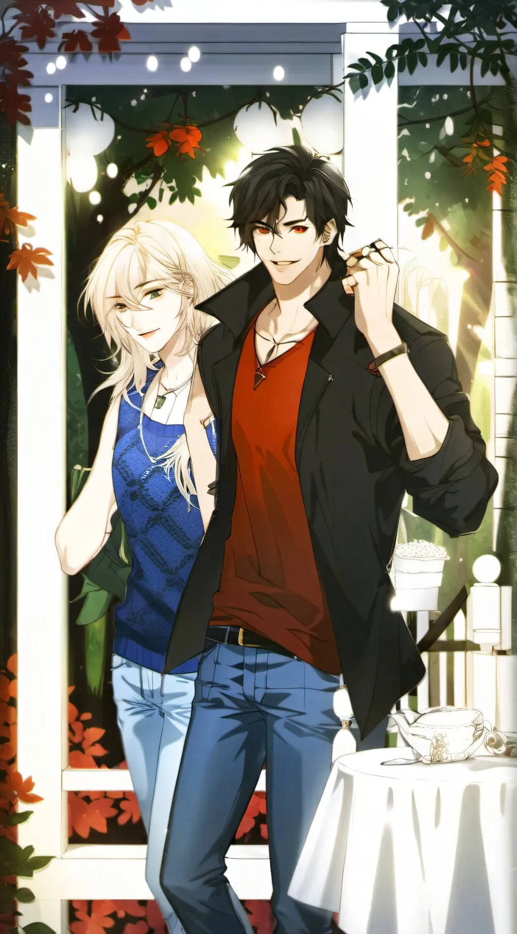 ai character: magic school background