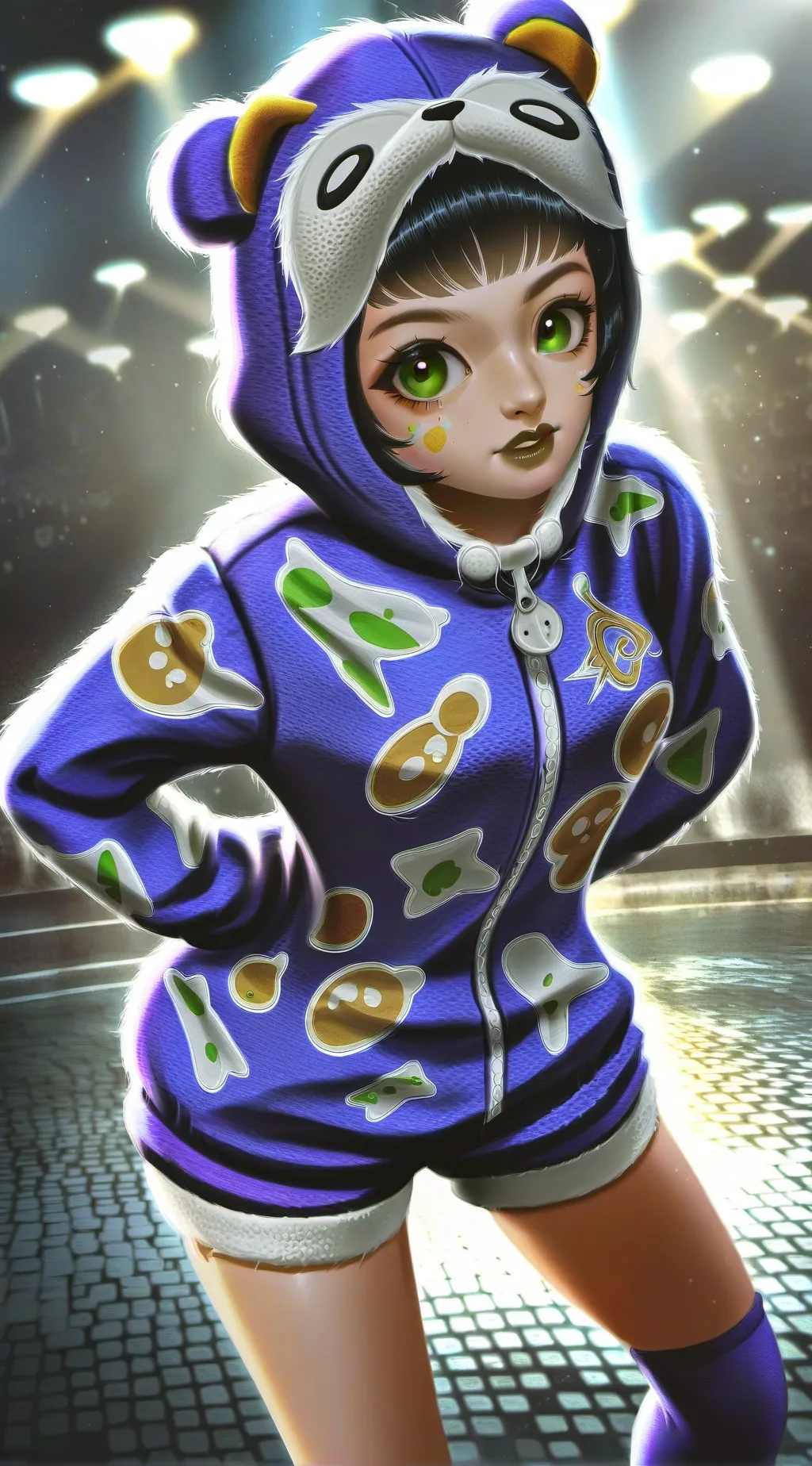 ai character: Emma  background