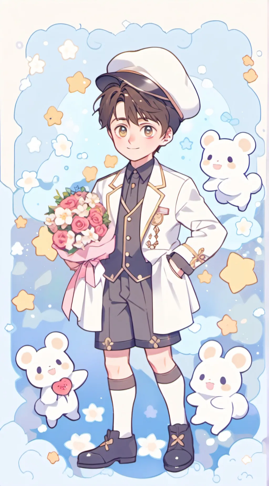 ai character: Harry Potter  background