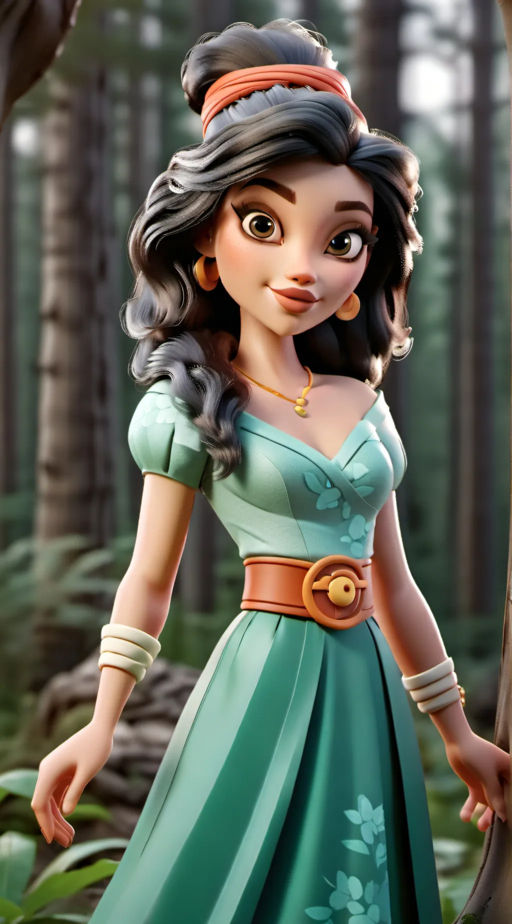 ai character: lina background