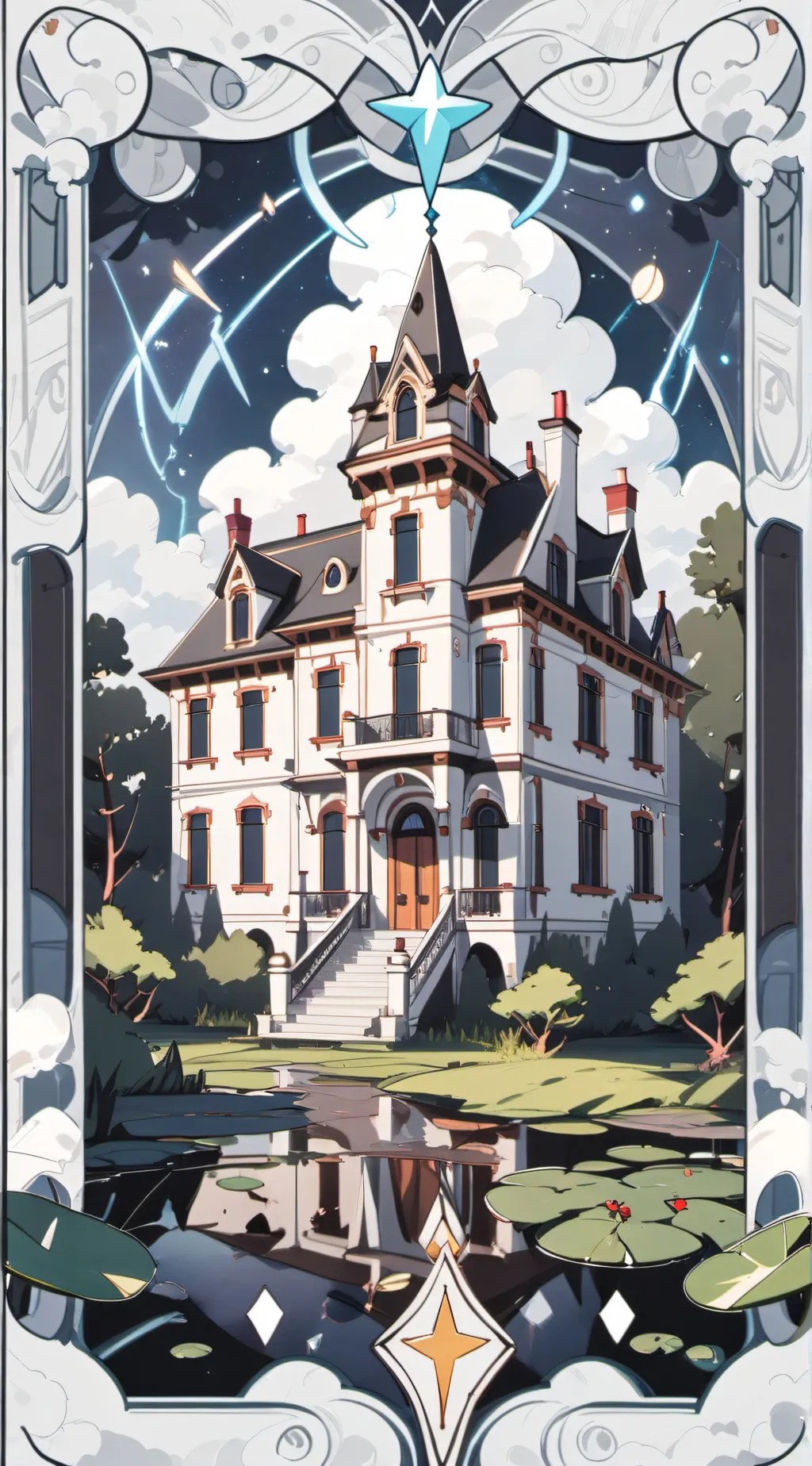 ai character: Elliot Mansion! MD background