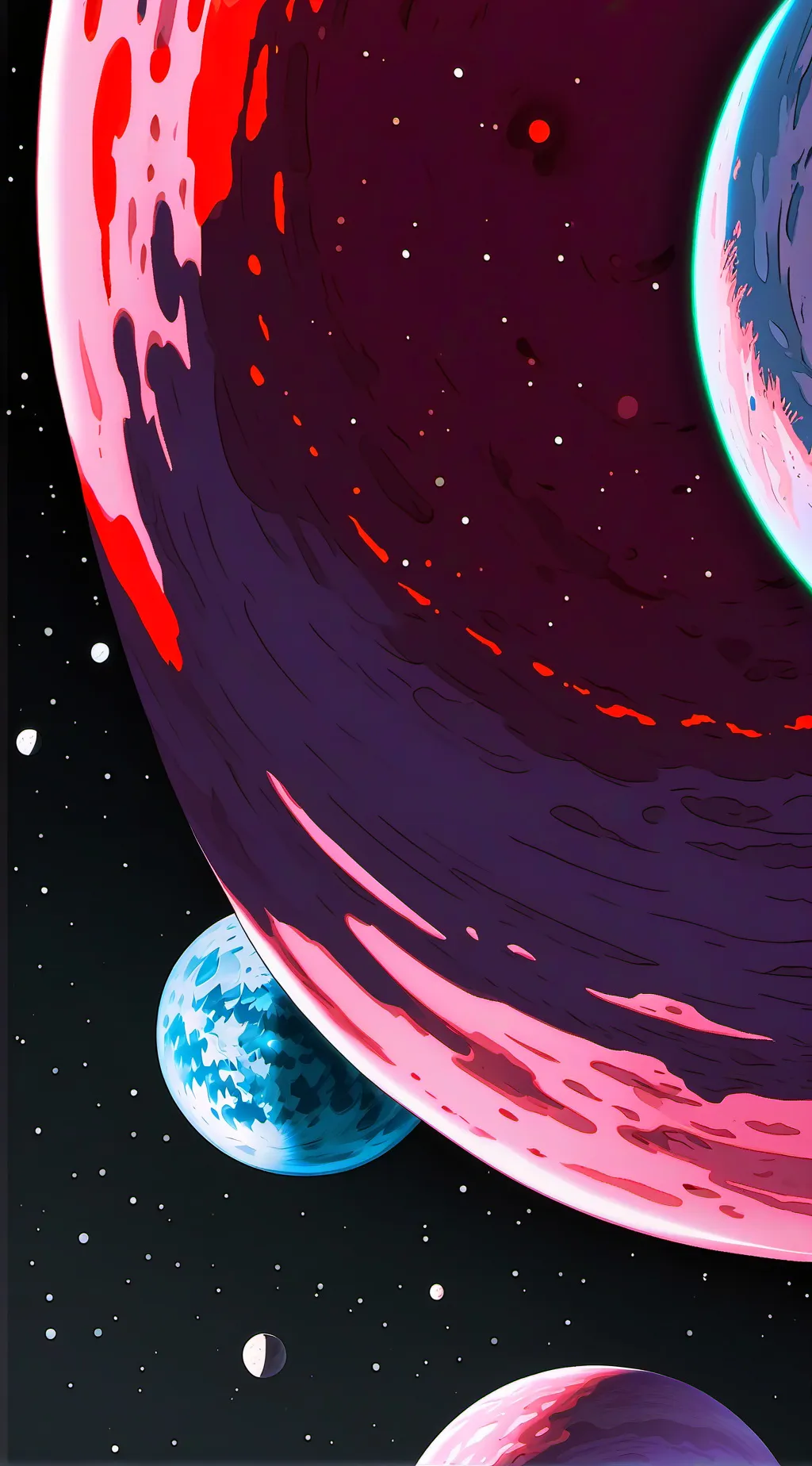 ai character: Neptune background