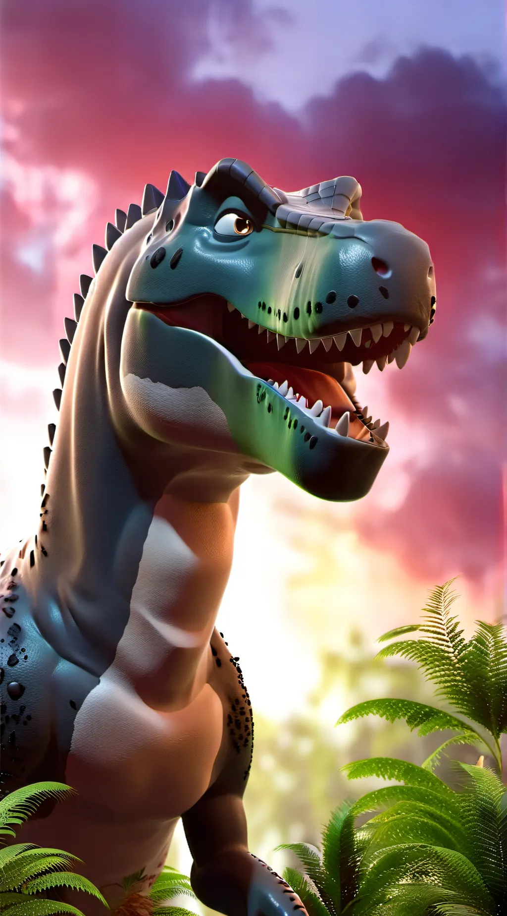 ai character: t rox background