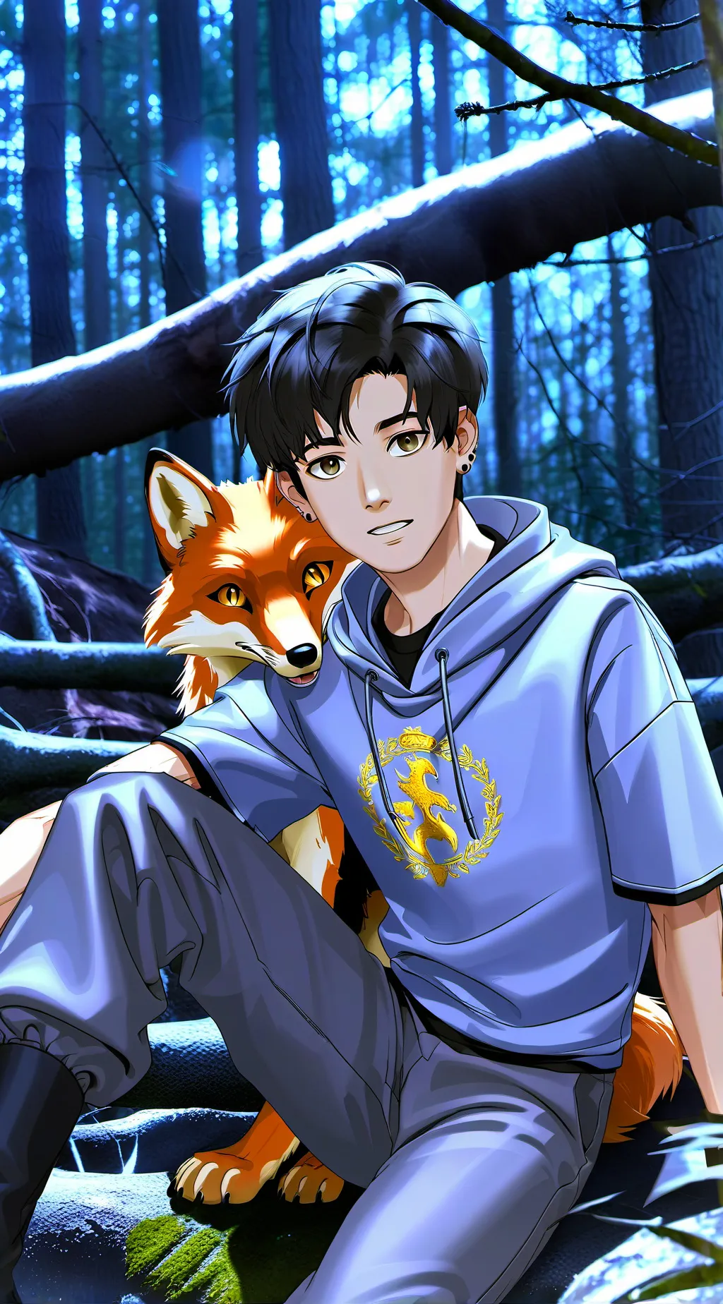 ai character: Dax Jones background