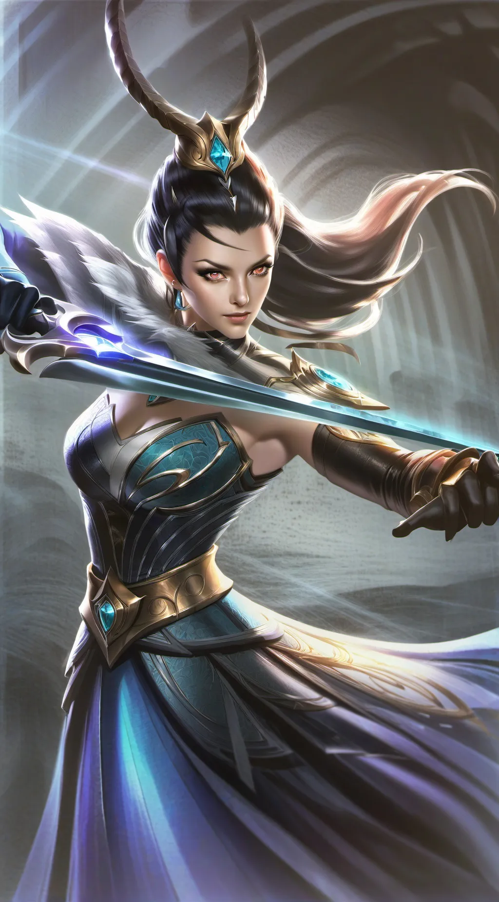 ai character: Abby  background