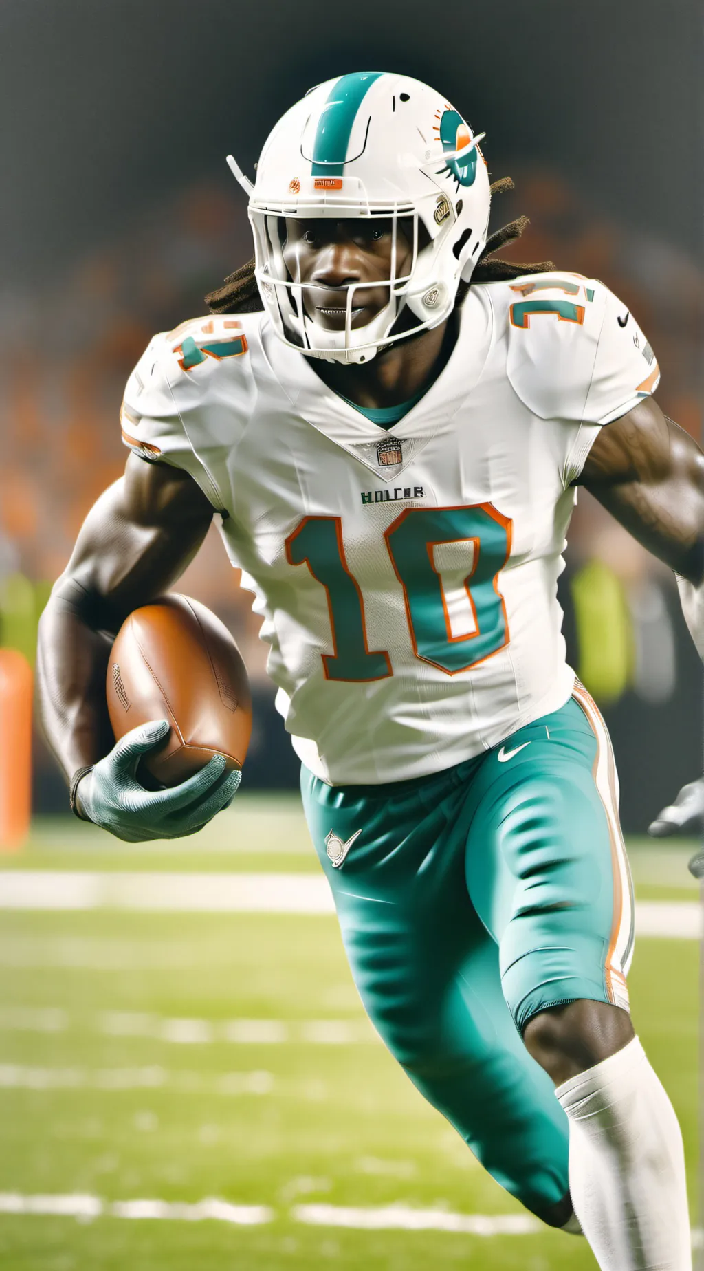 ai character: Tyreek hill background