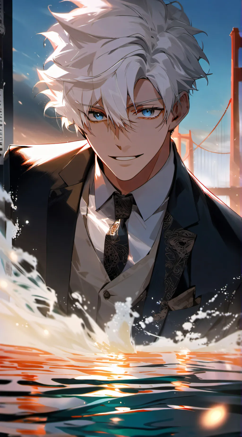 ai character: Luis Caprio  background