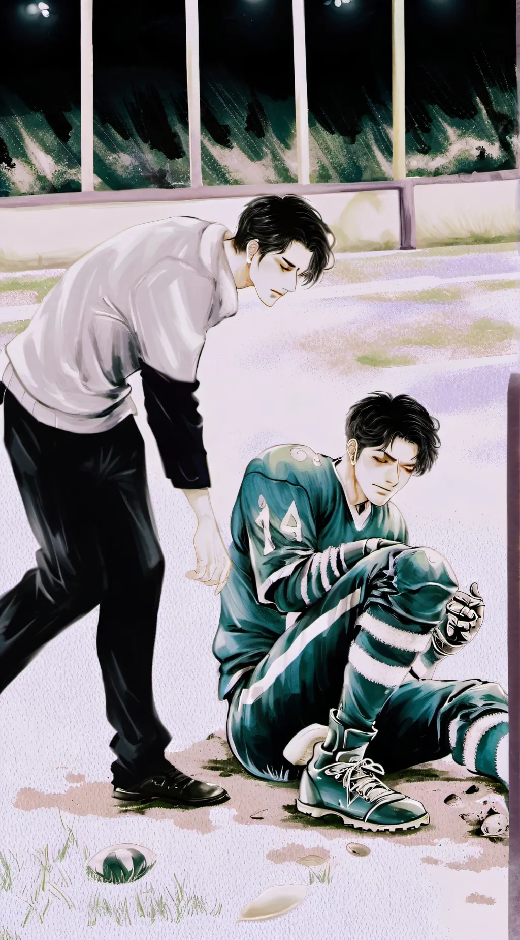 ai character: Triton background