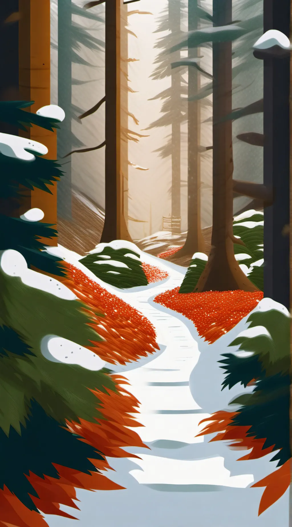 ai character: Forest background