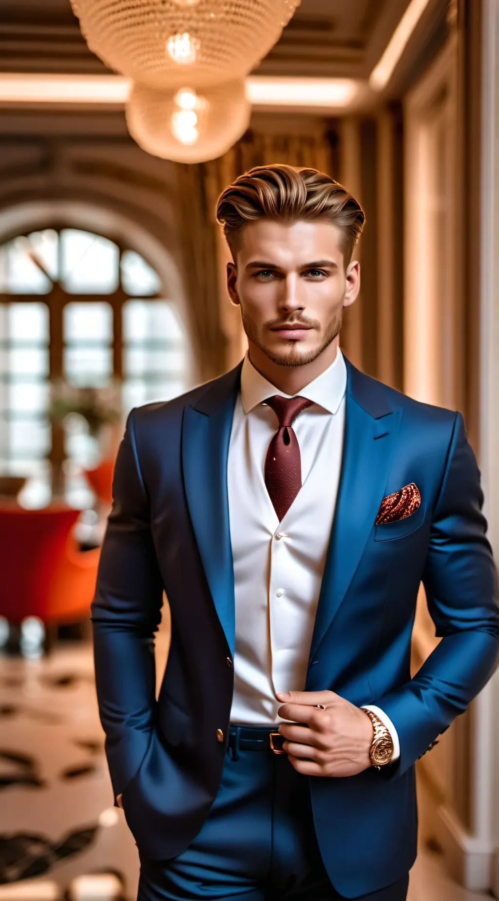 ai character: Daniel  background