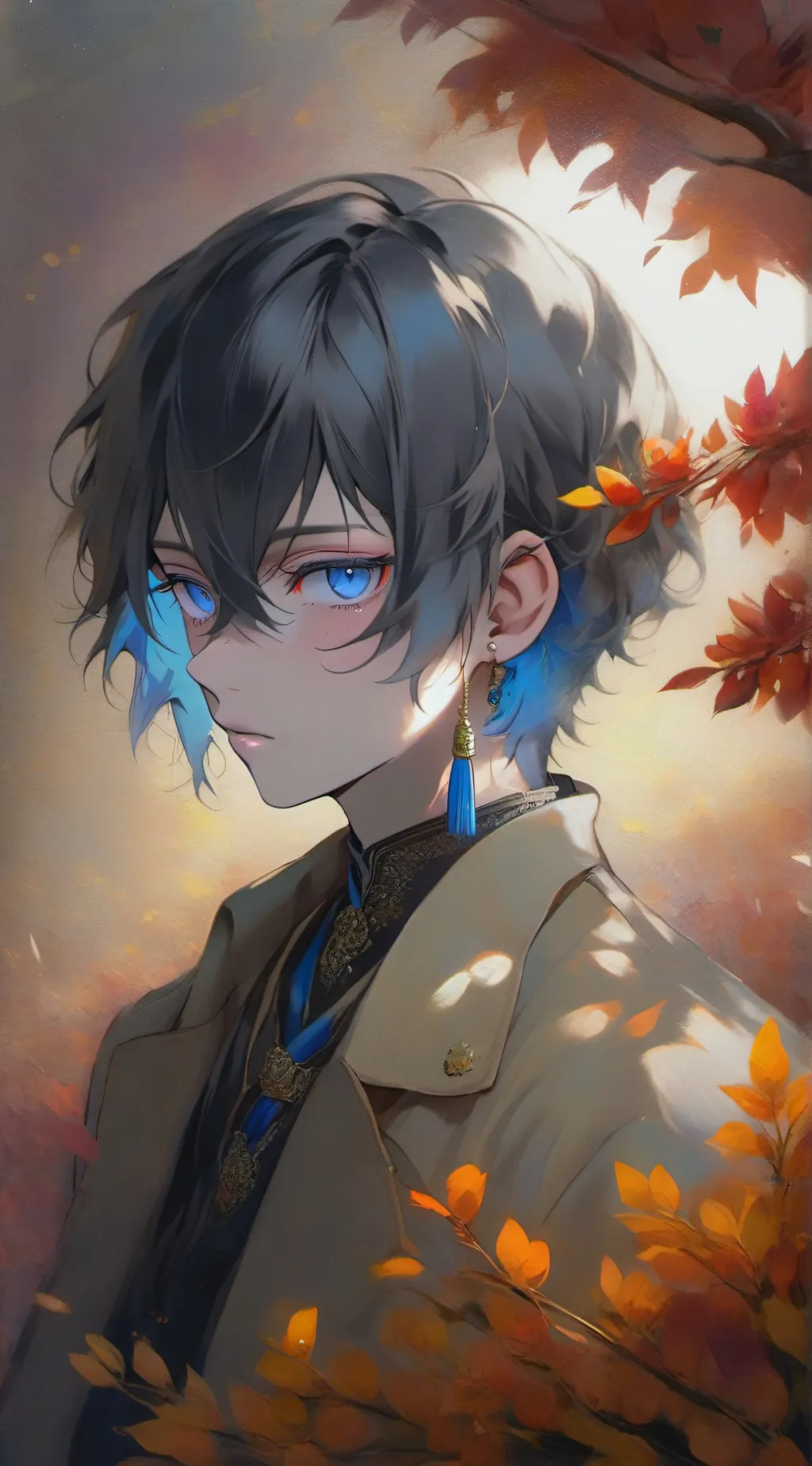 ai character: Michael  background