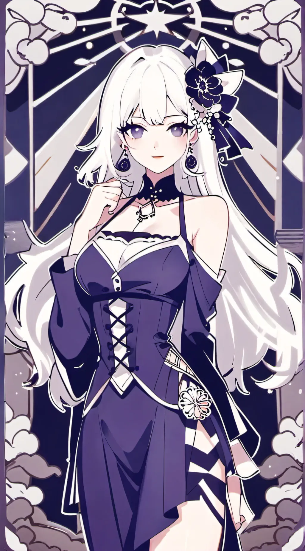 ai character: ruby background