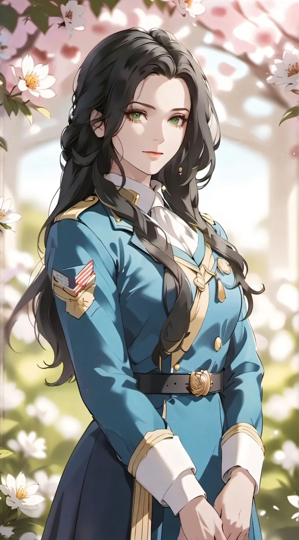 ai character: PVT. Hannah  background